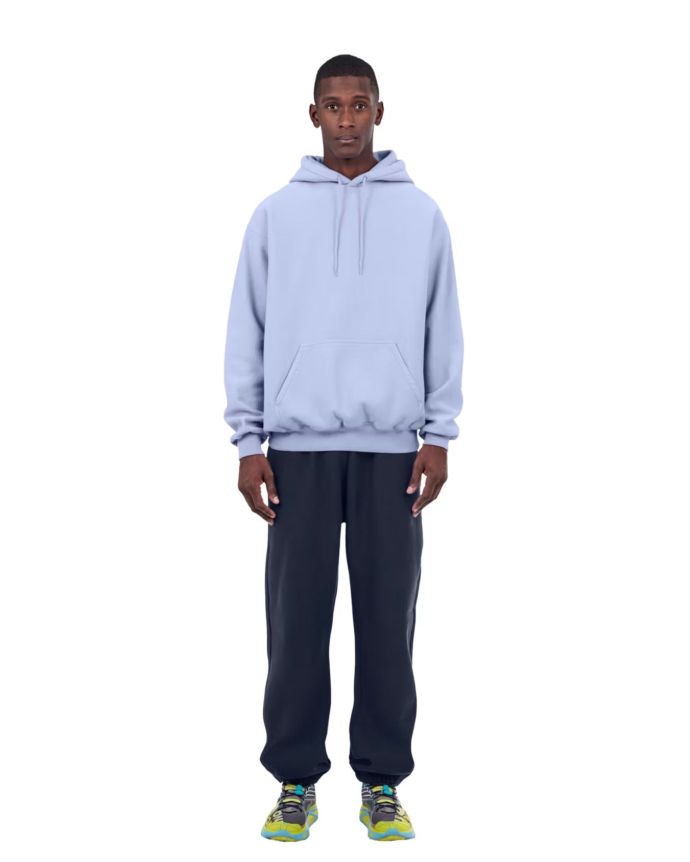 Classic Hoodie Crossgrain, Bluebell