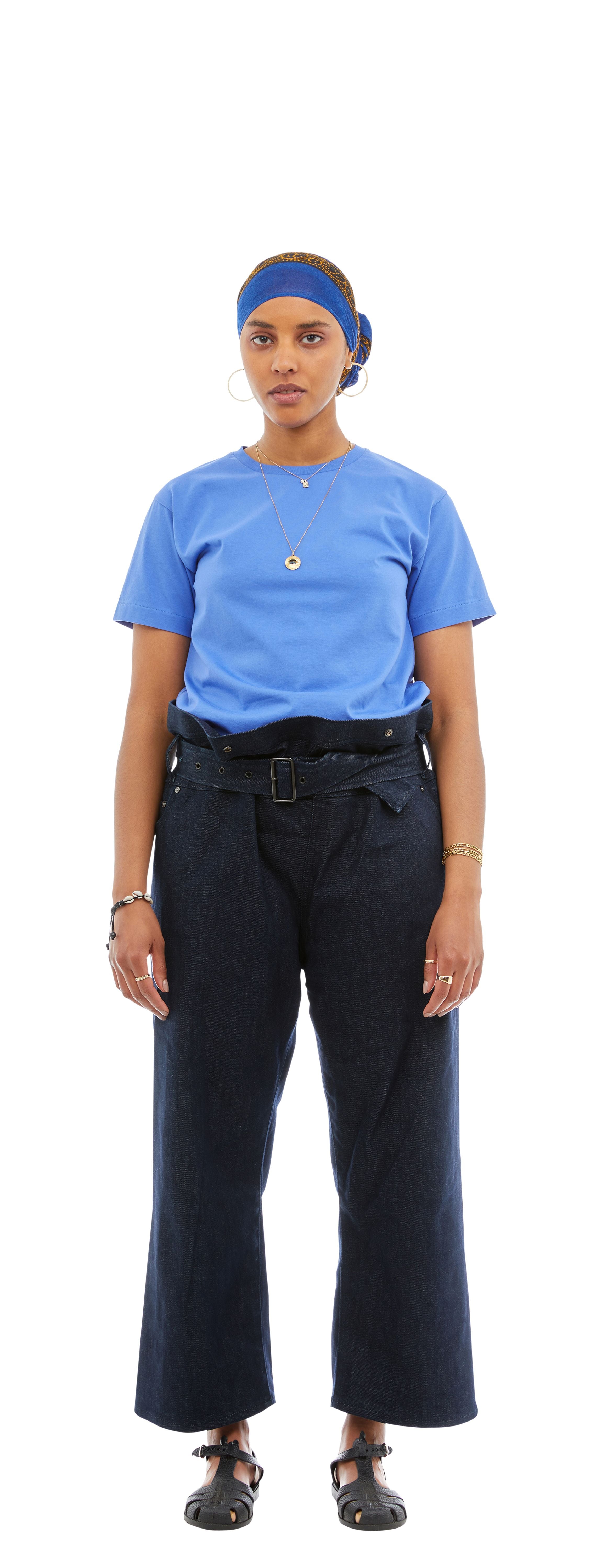Tiny T-Shirt, Azulejo Blue