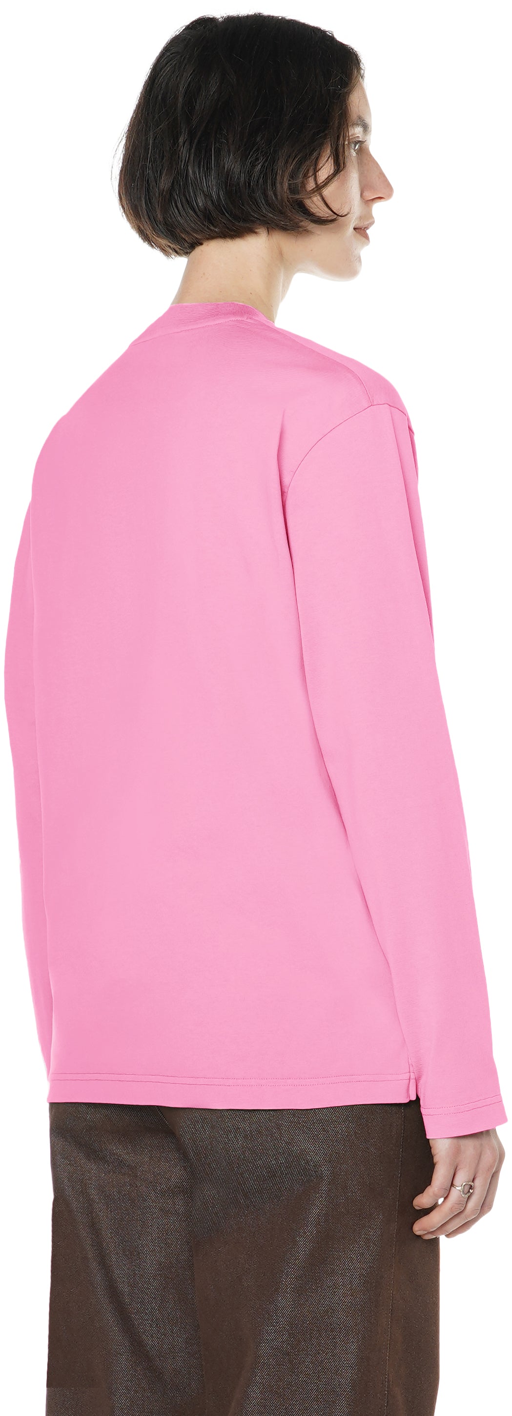 Boxy Longsleeve, Fuchsia