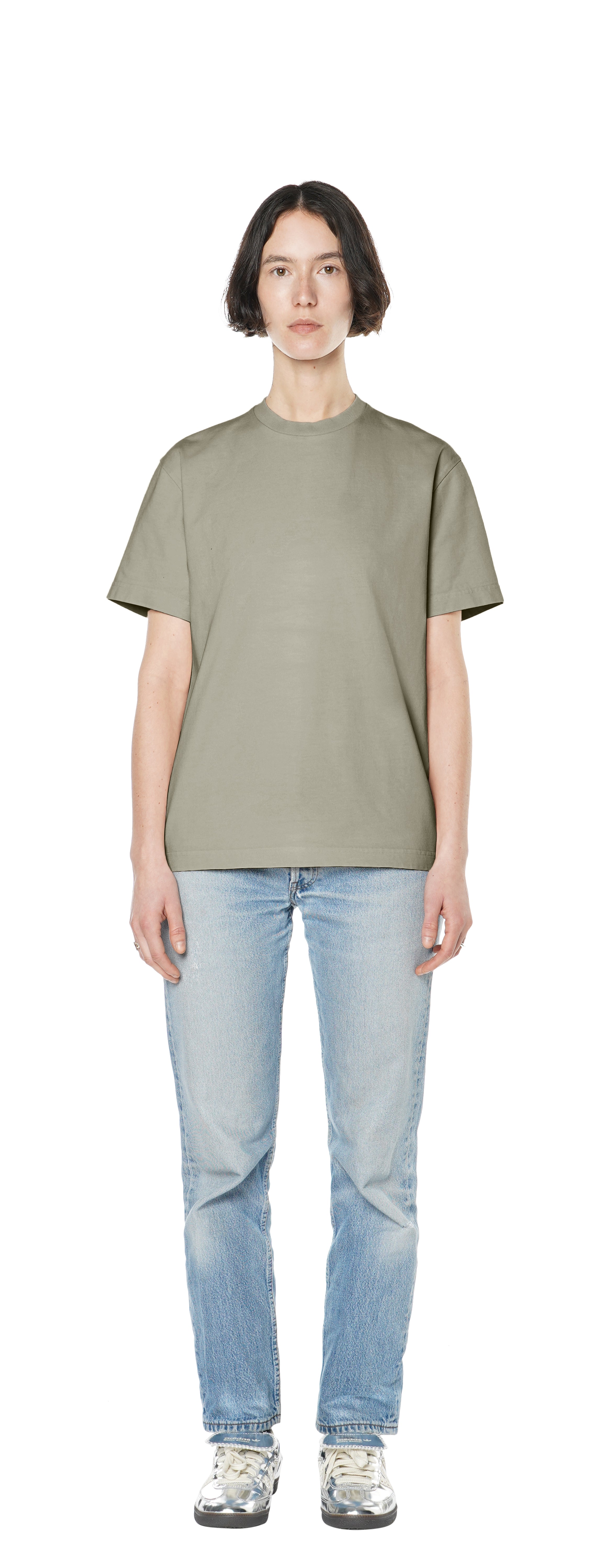 Boxy T-Shirt, Indian Almond