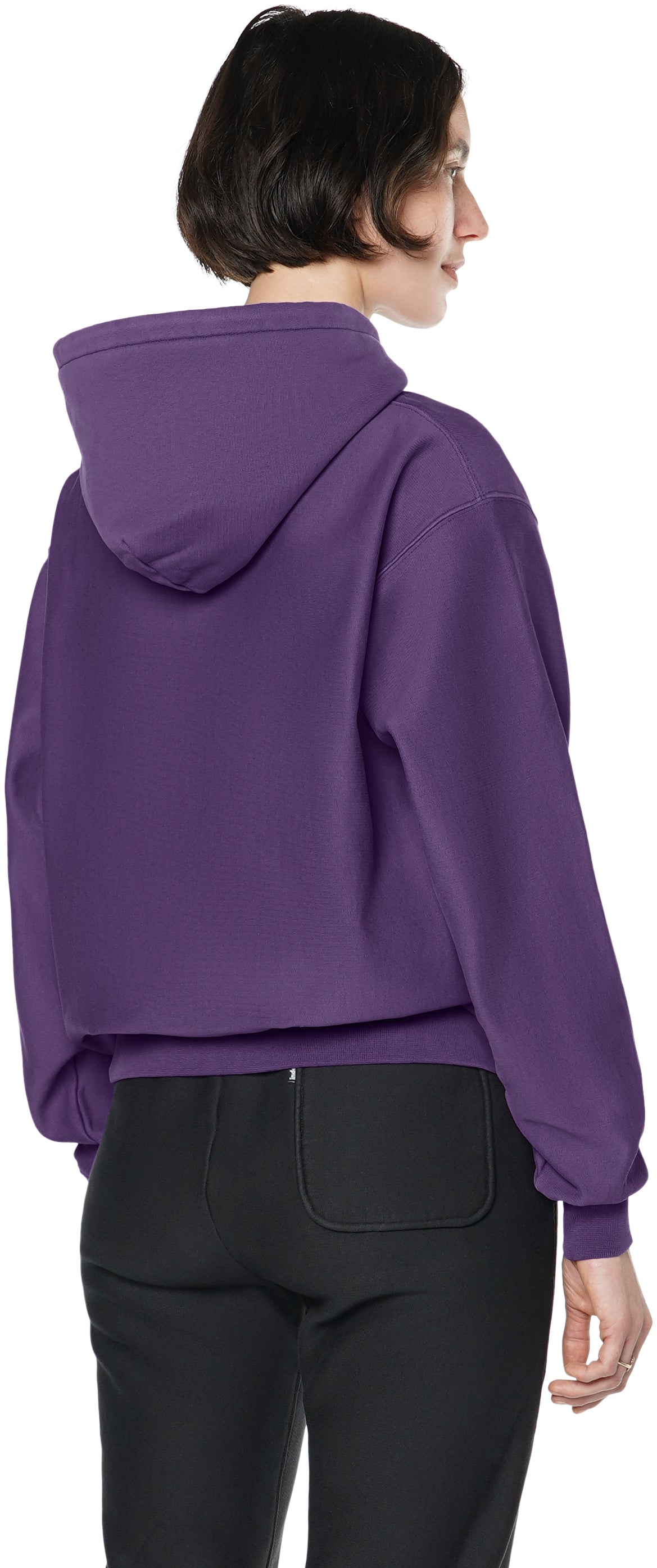 Classic Hoodie Crossgrain, Purple Dawn