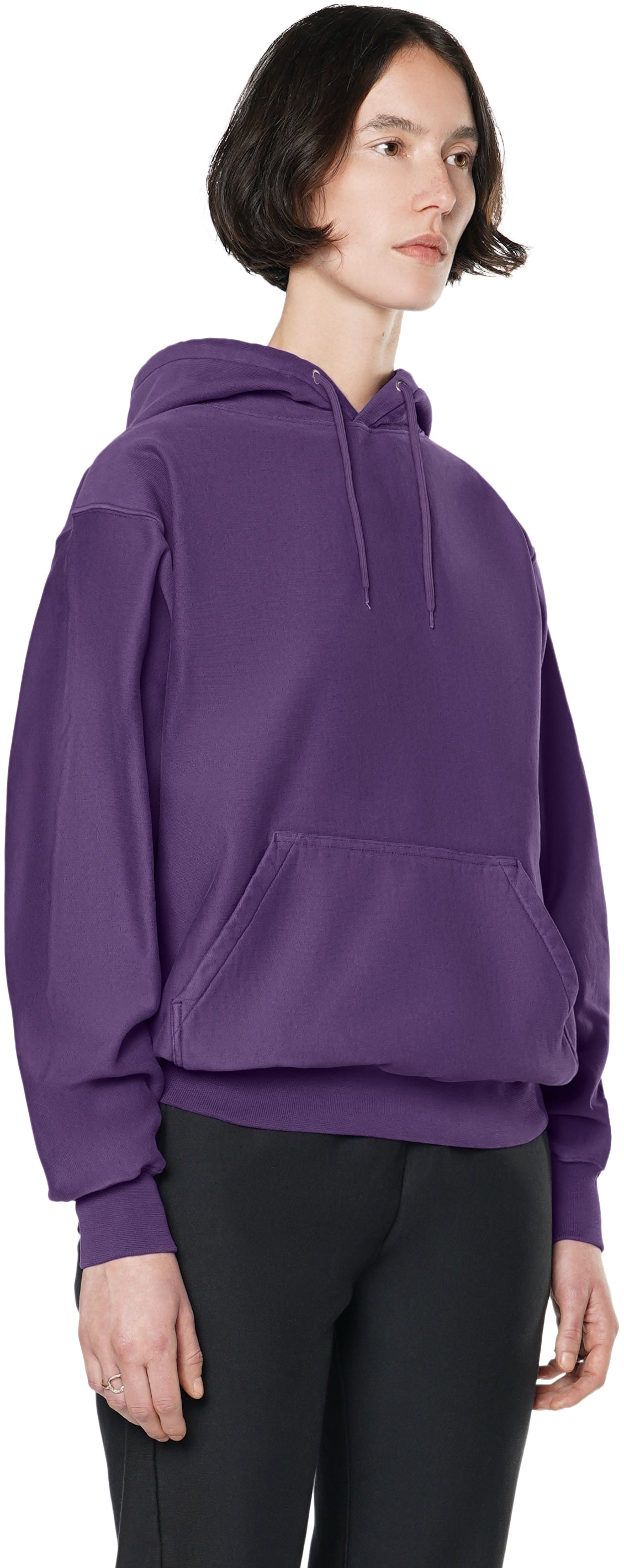 Classic Hoodie Crossgrain, Purple Dawn