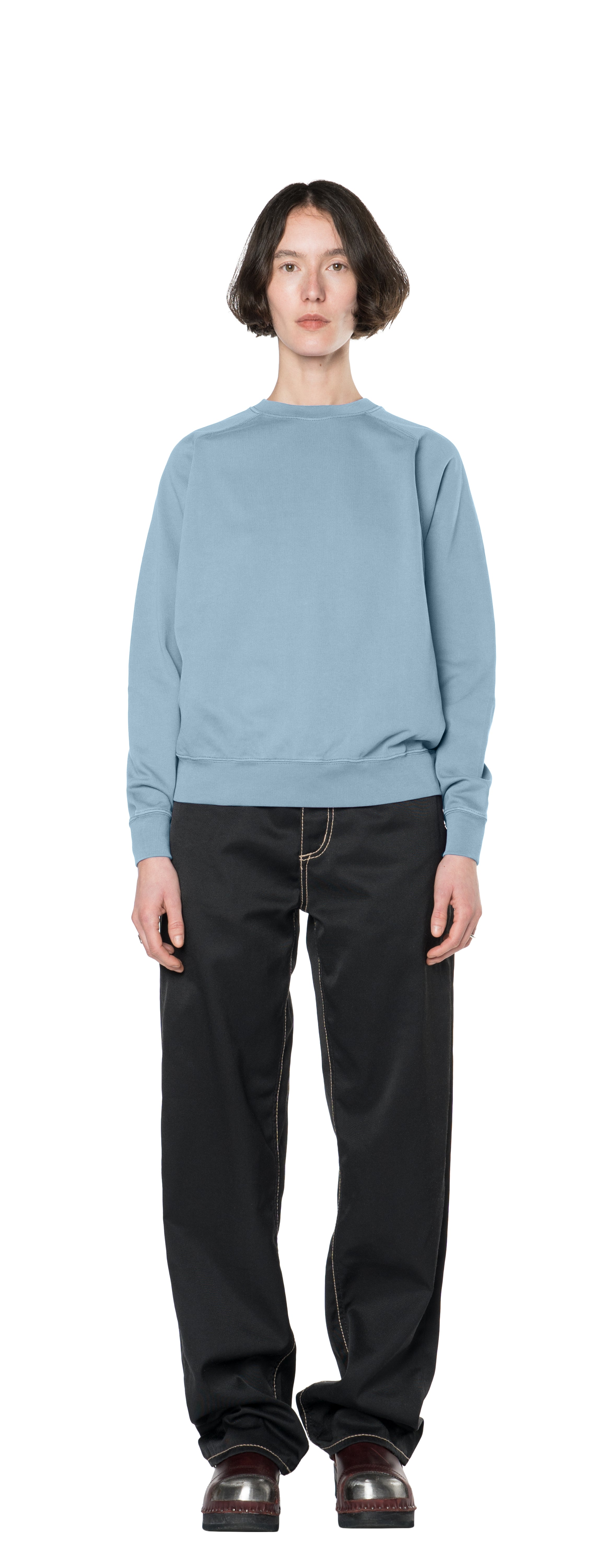 Raglan Sweatshirt, Sea Spray