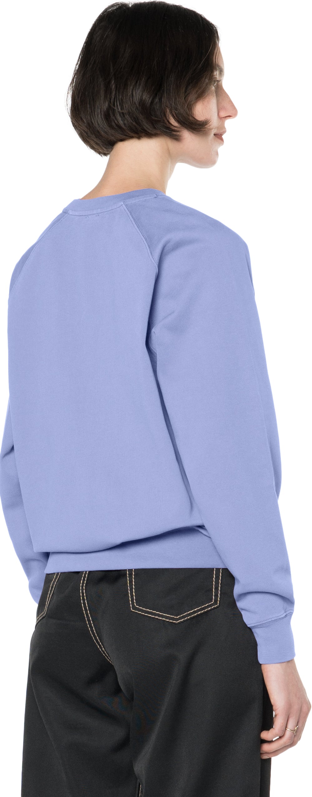 Raglan Sweatshirt, Vinca Periwinkle