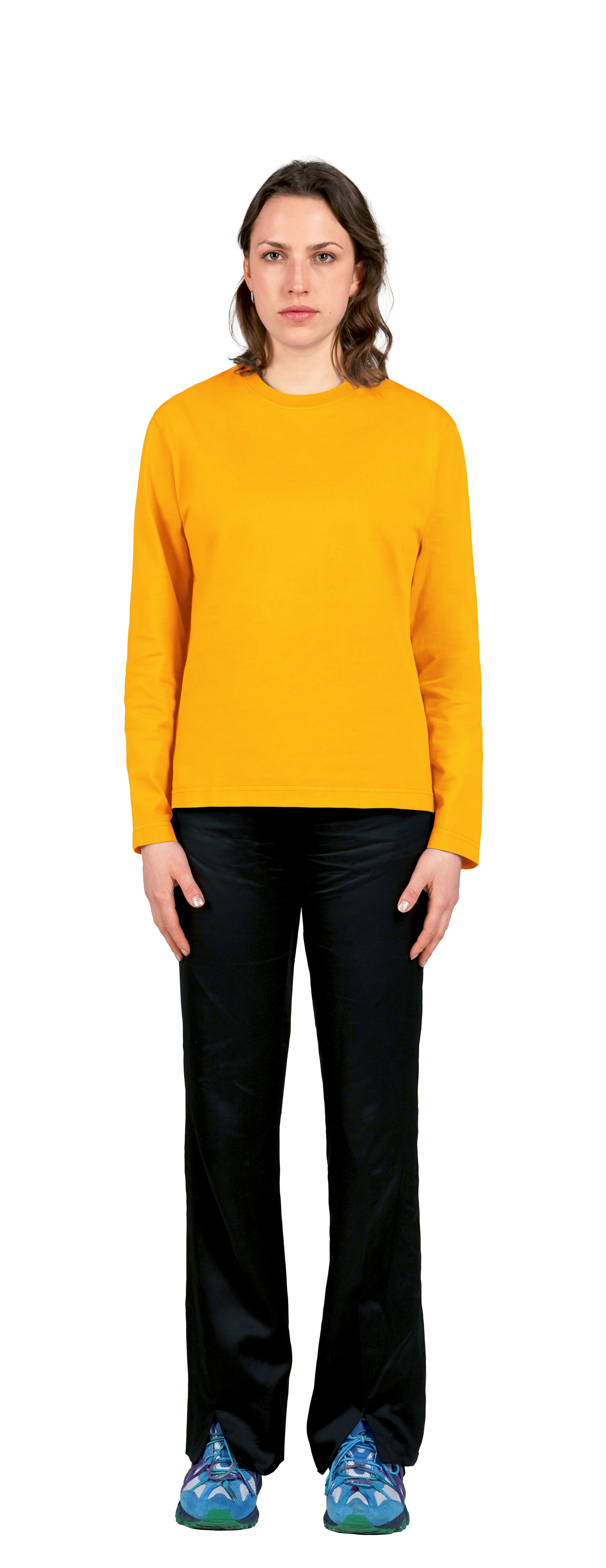 Boxy Longsleeve, Saffron