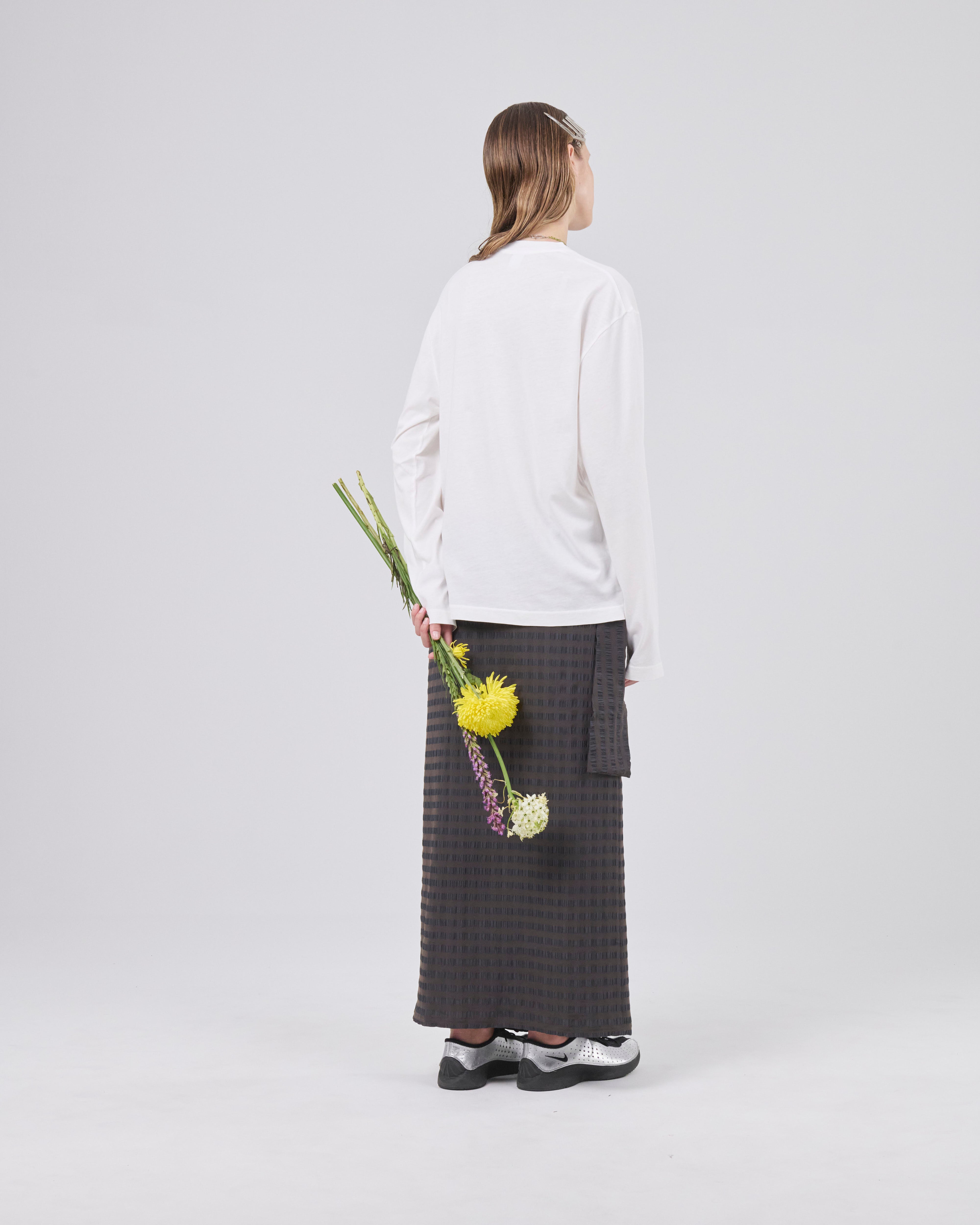 Boxy Longsleeve 135, True White