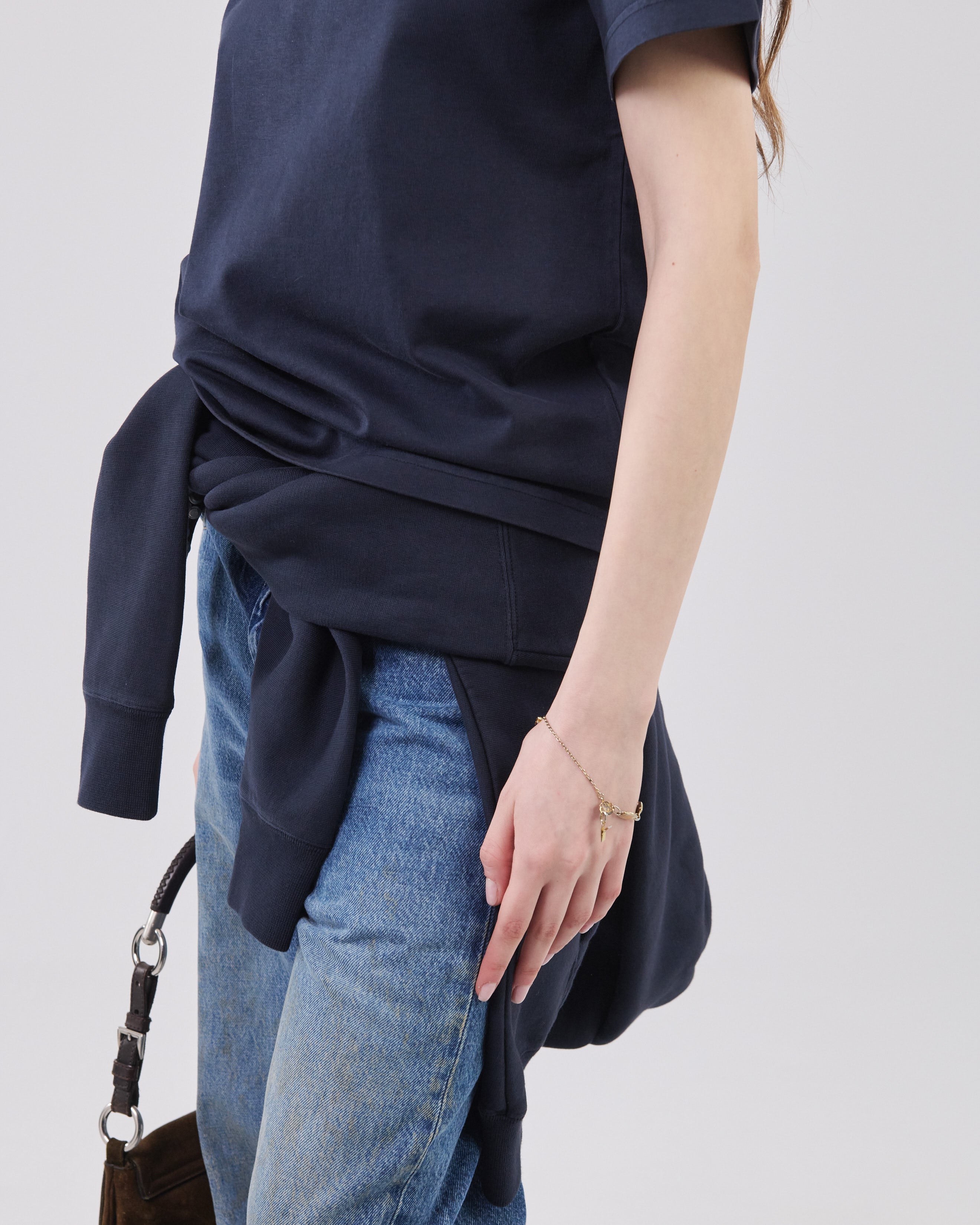Boxy T-Shirt, Dark Navy