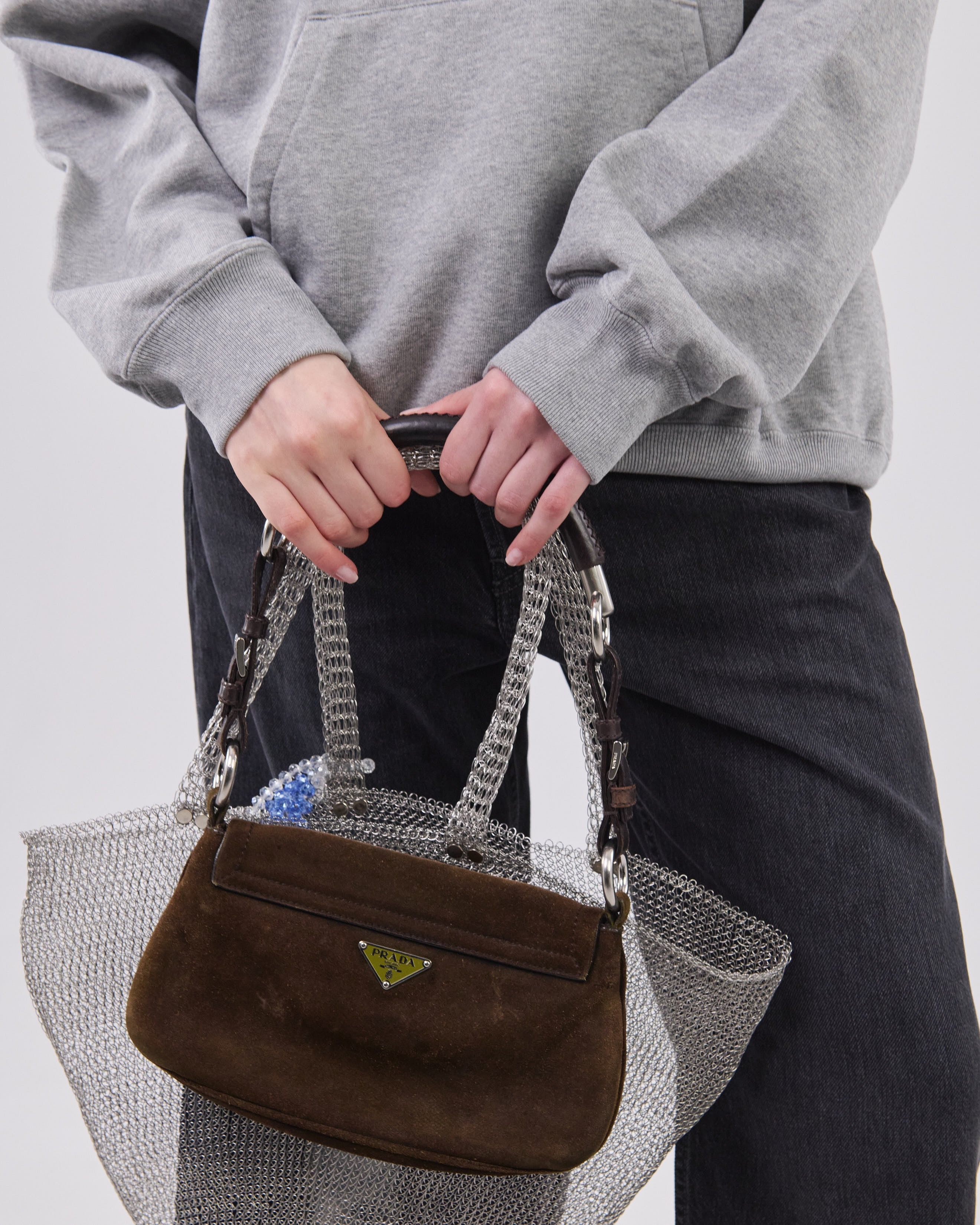 Classic Hoodie, Grey Mescla
