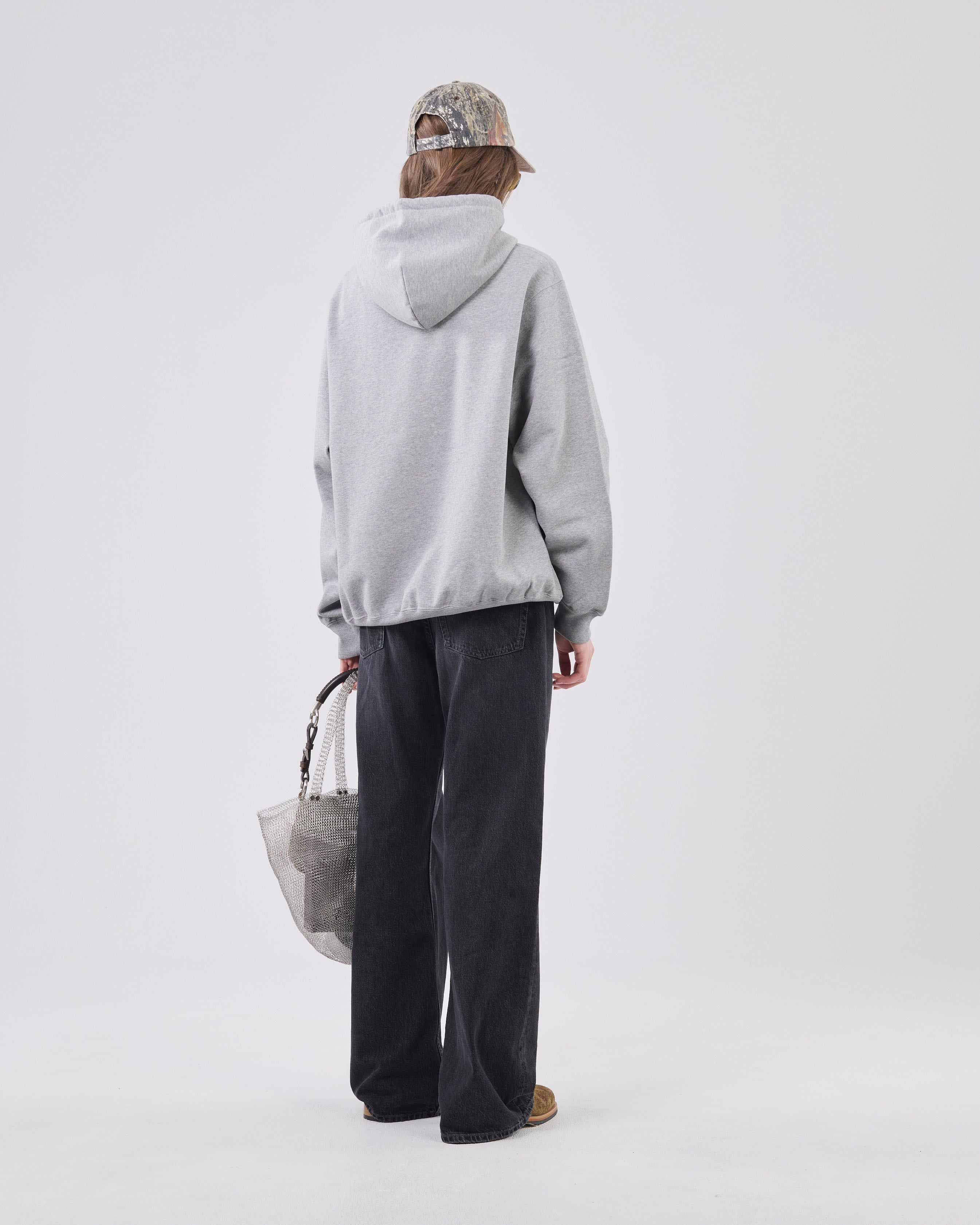 Classic Hoodie, Grey Mescla