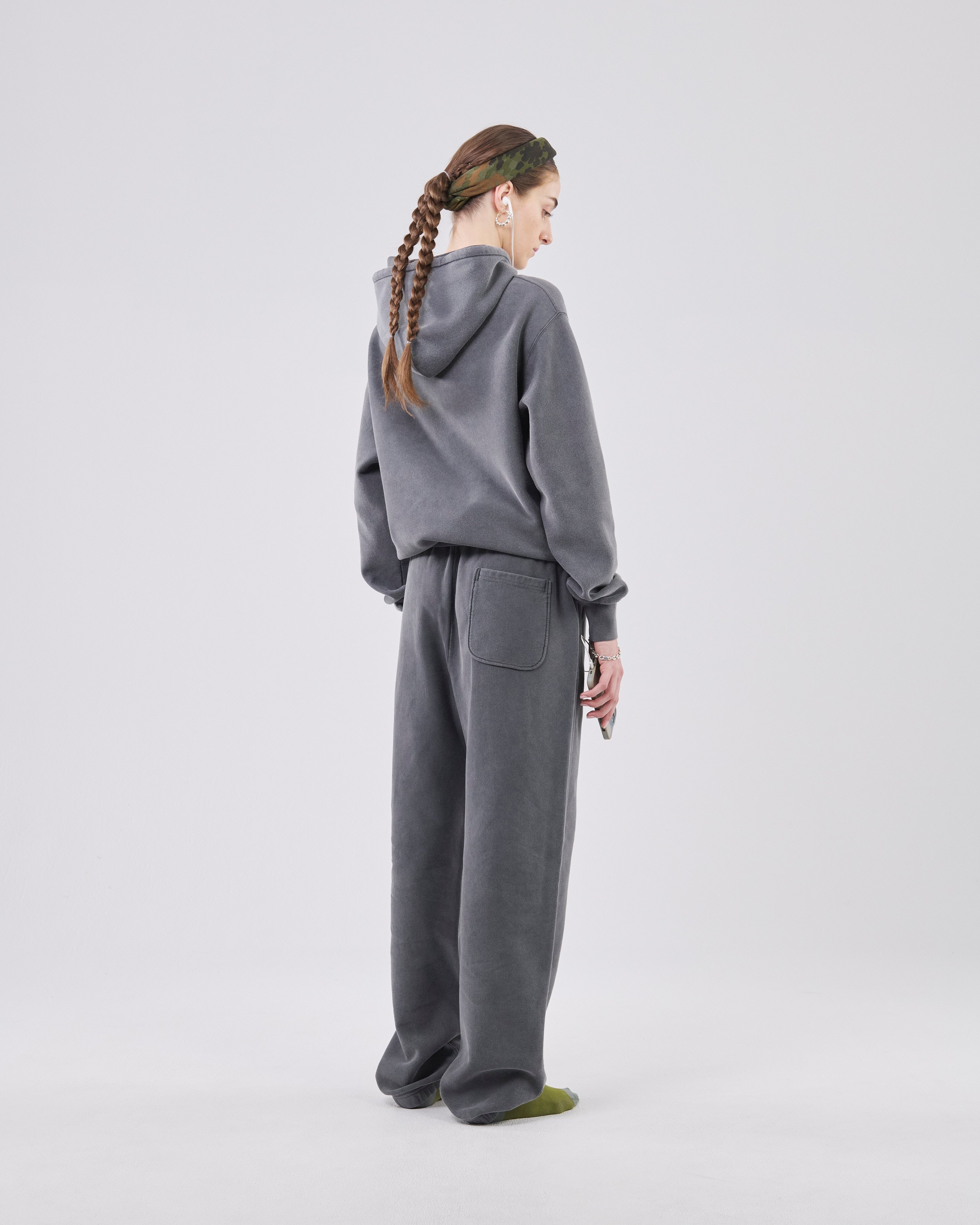 Classic Hoodie Crossgrain 310, Midnight Fade