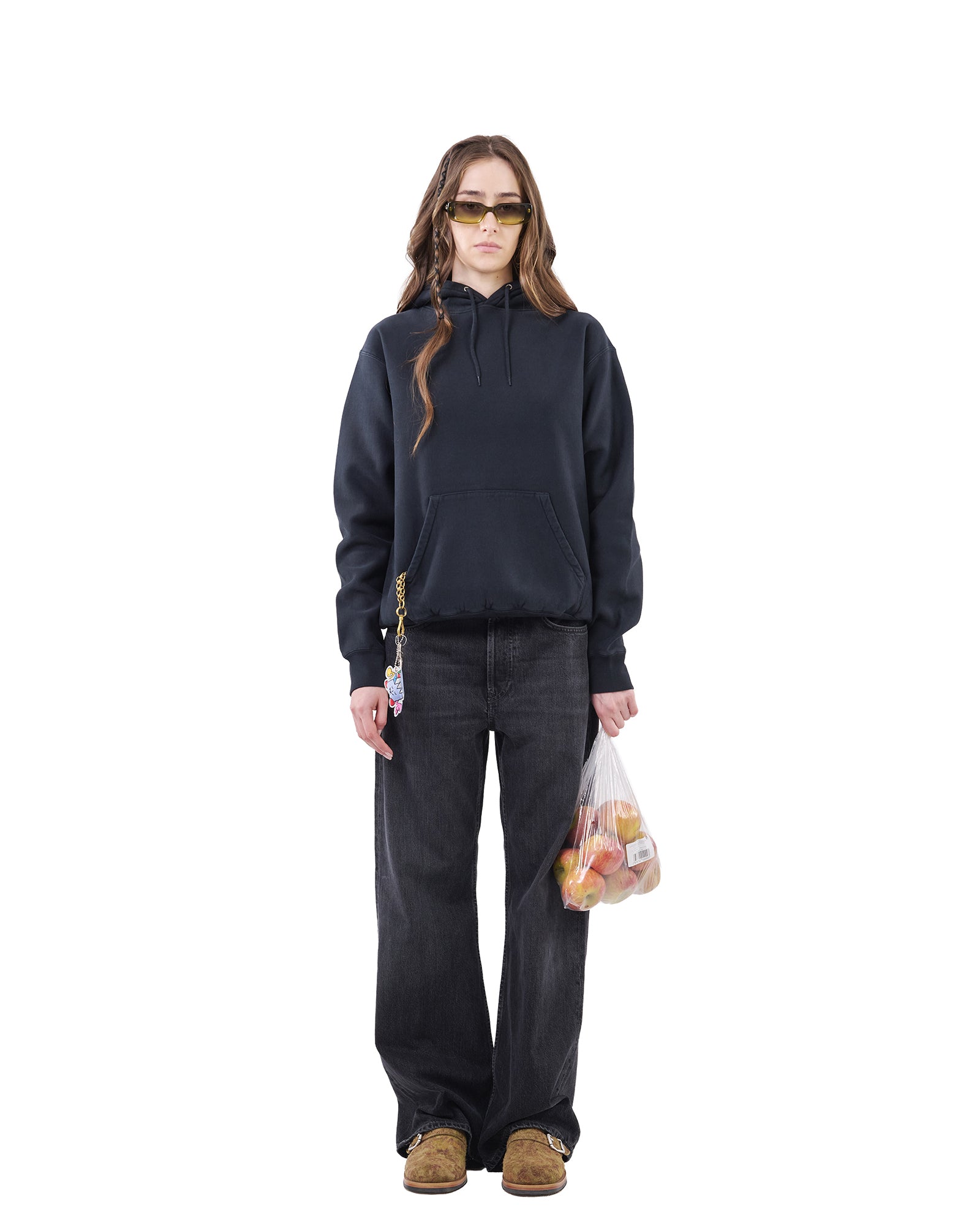 Classic Hoodie Crossgrain, True Black