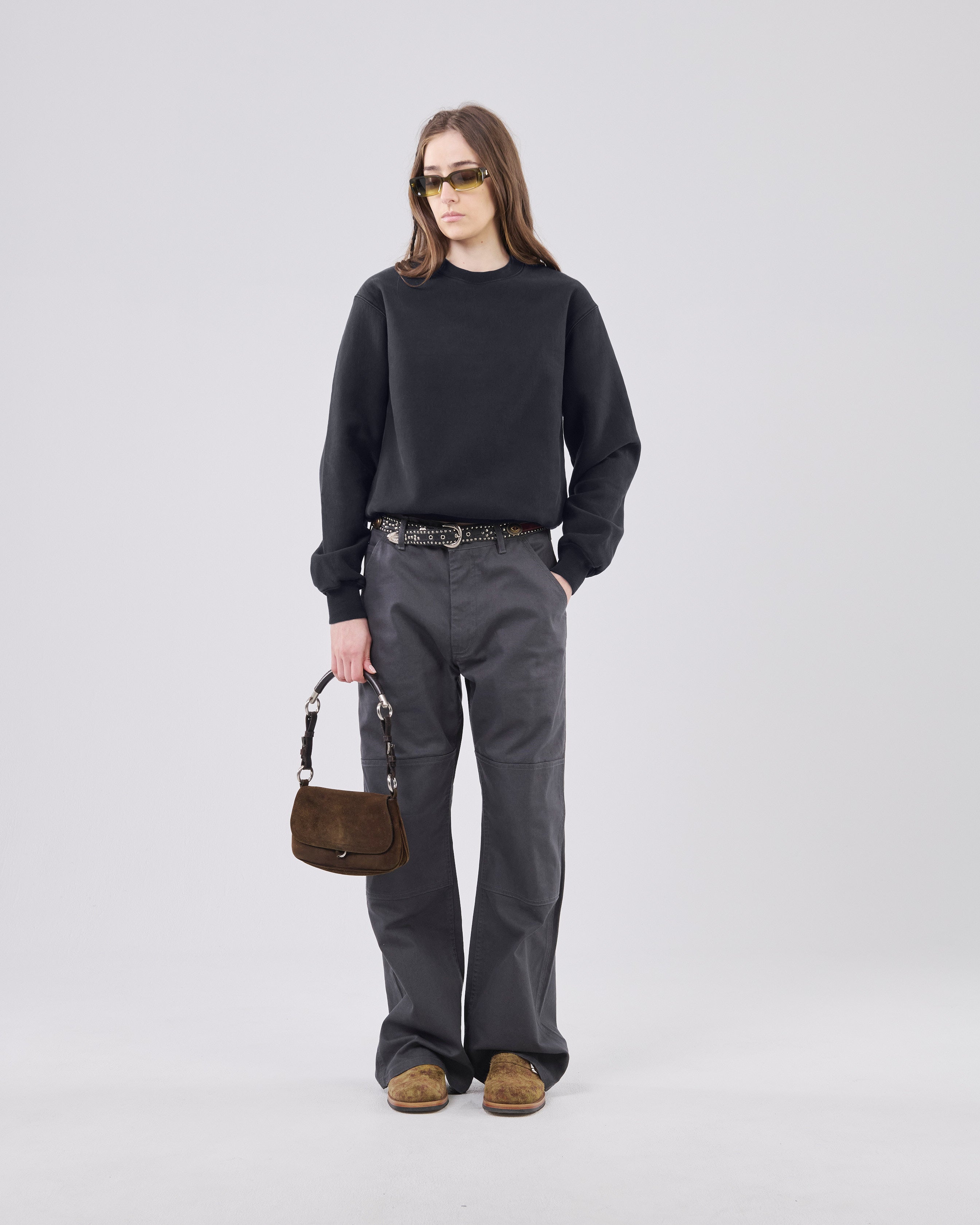Classic Sweatshirt Crossgrain, True Black