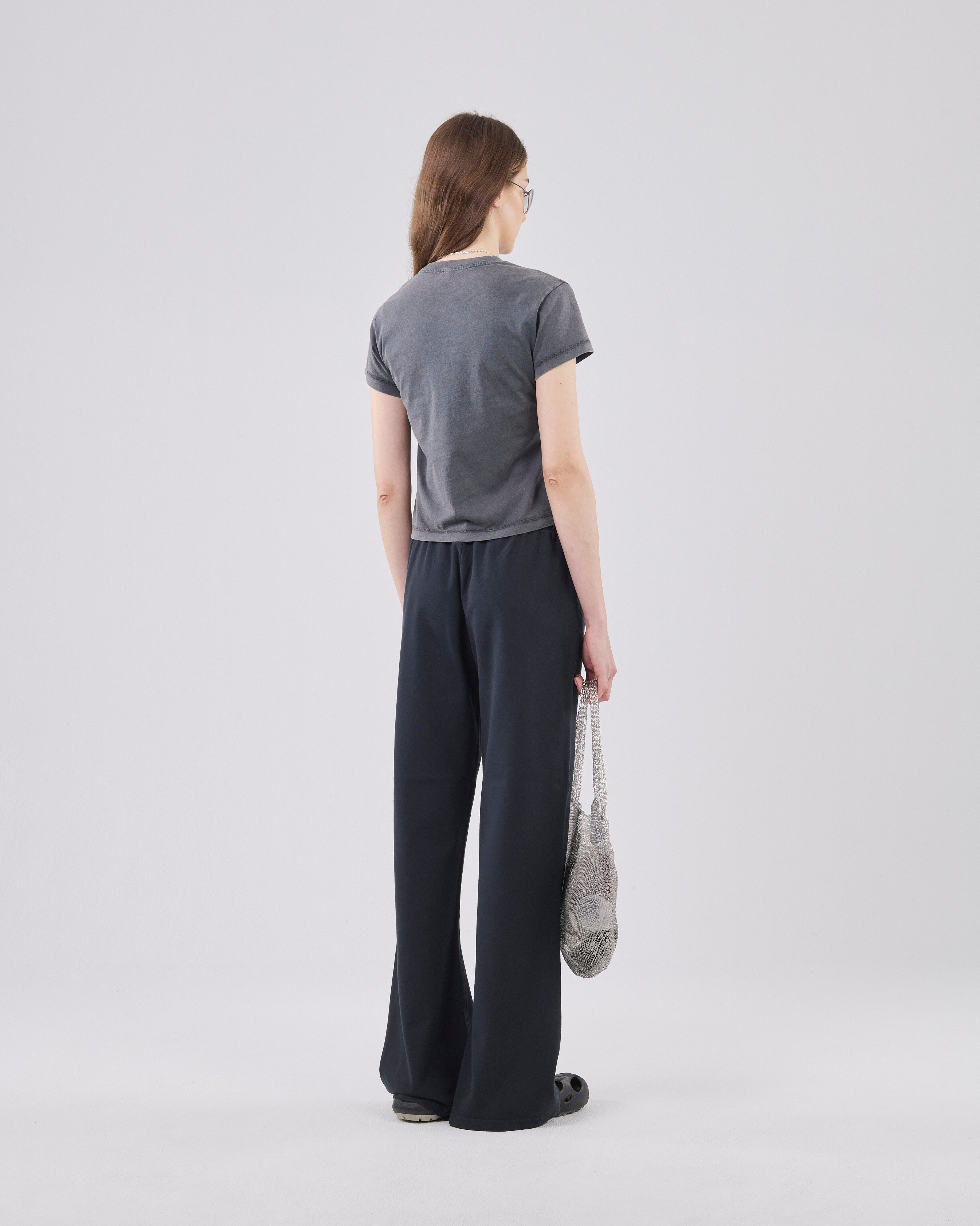 Cropped T-Shirt, Midnight Fade