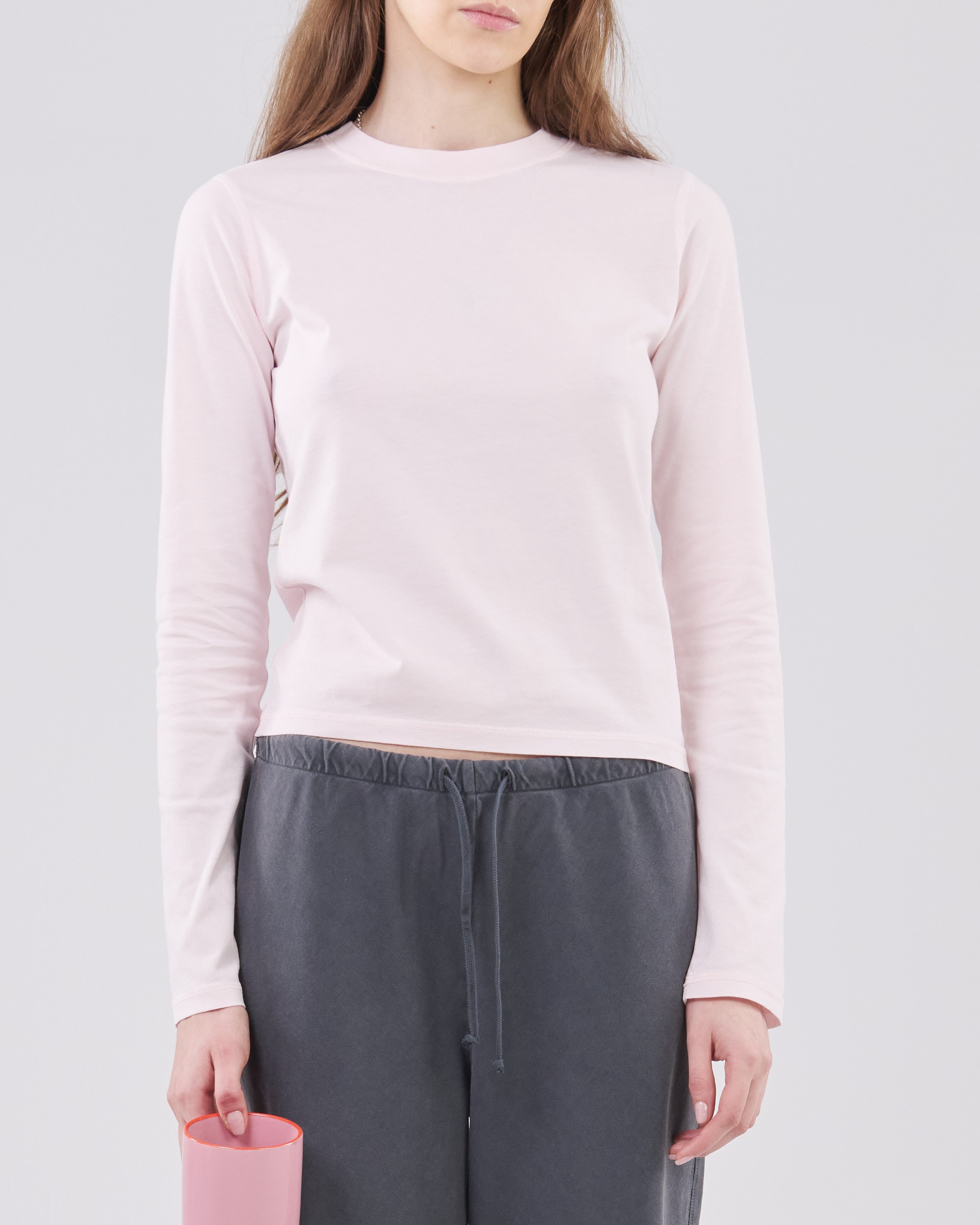 Lightweight Longsleeve, Pink Veil