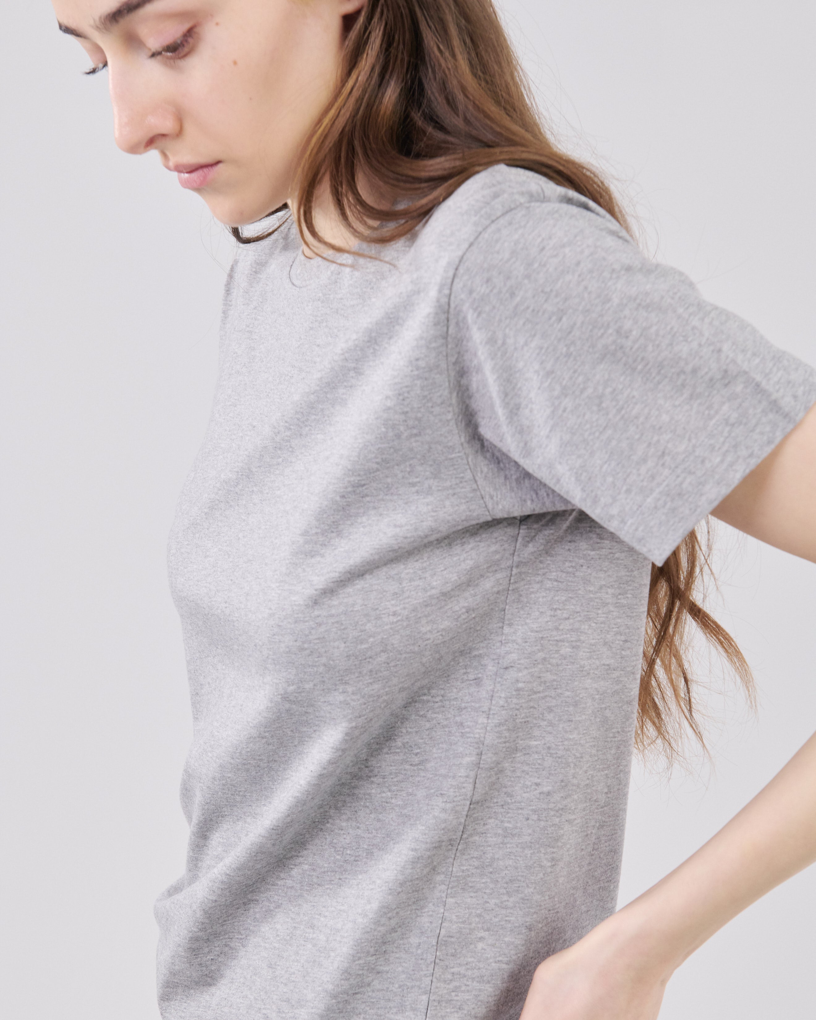 Tiny T-Shirt, Grey Mescla