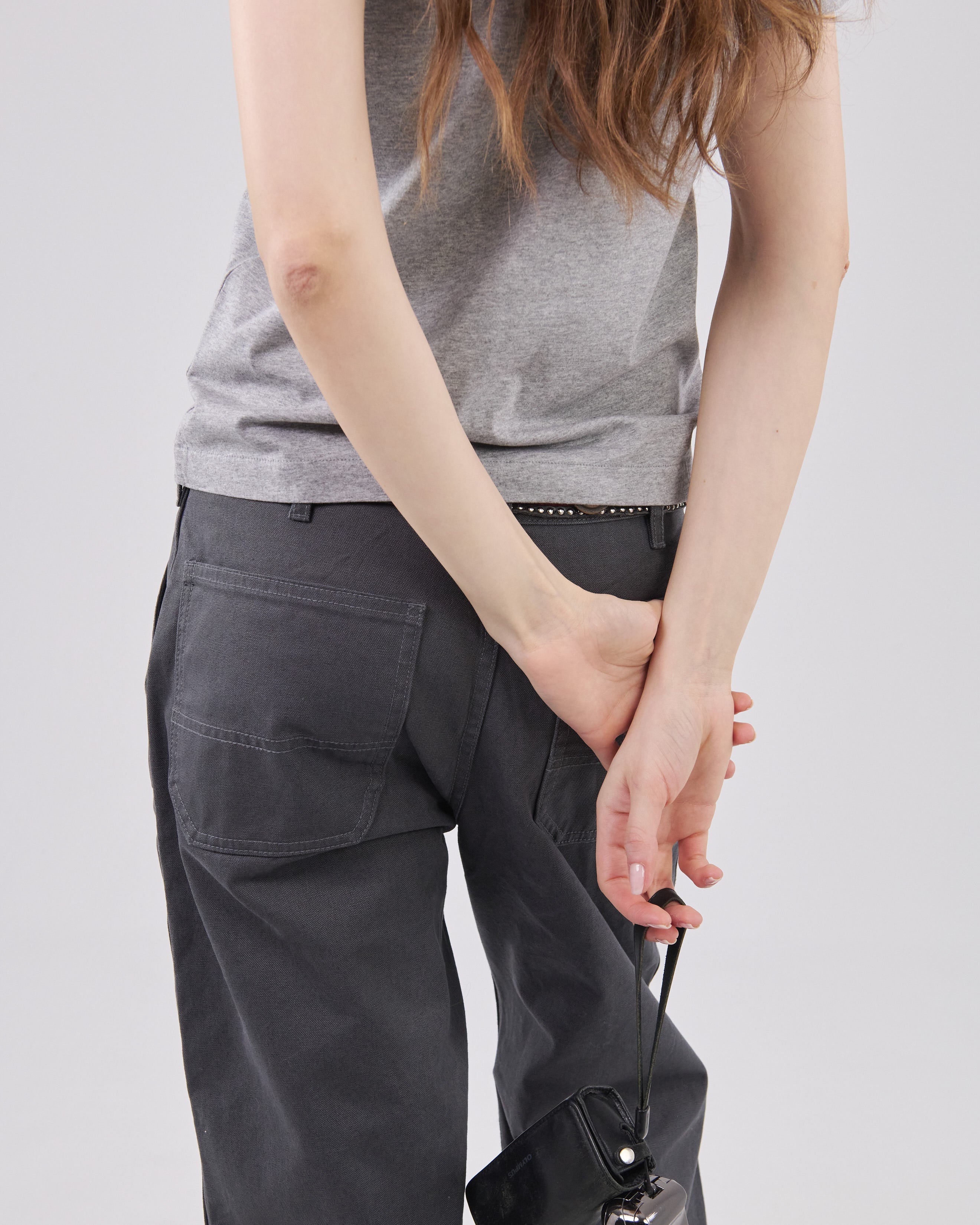 Tiny T-Shirt, Grey Mescla