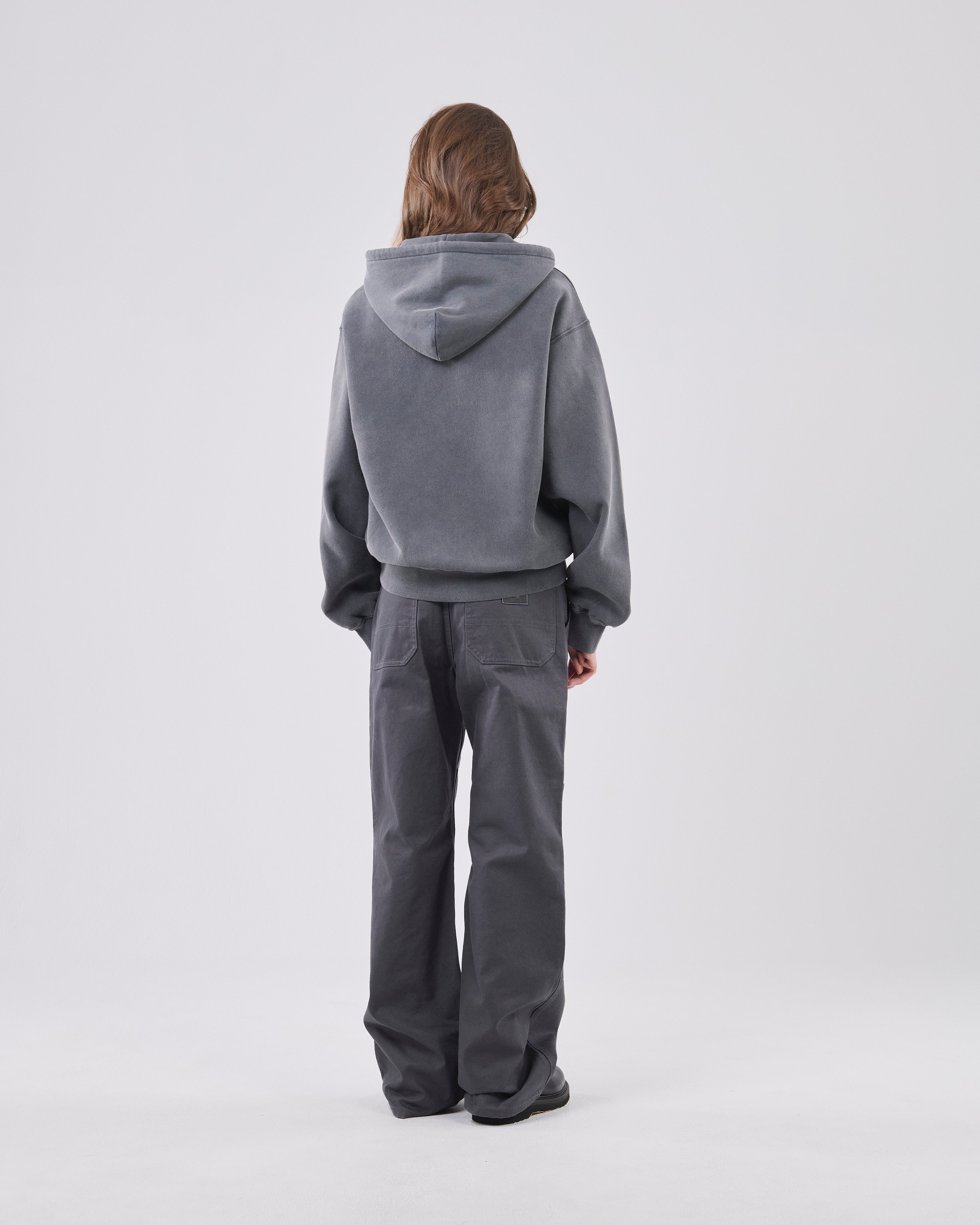 Zip Hoodie Crossgrain 310, Midnight Fade
