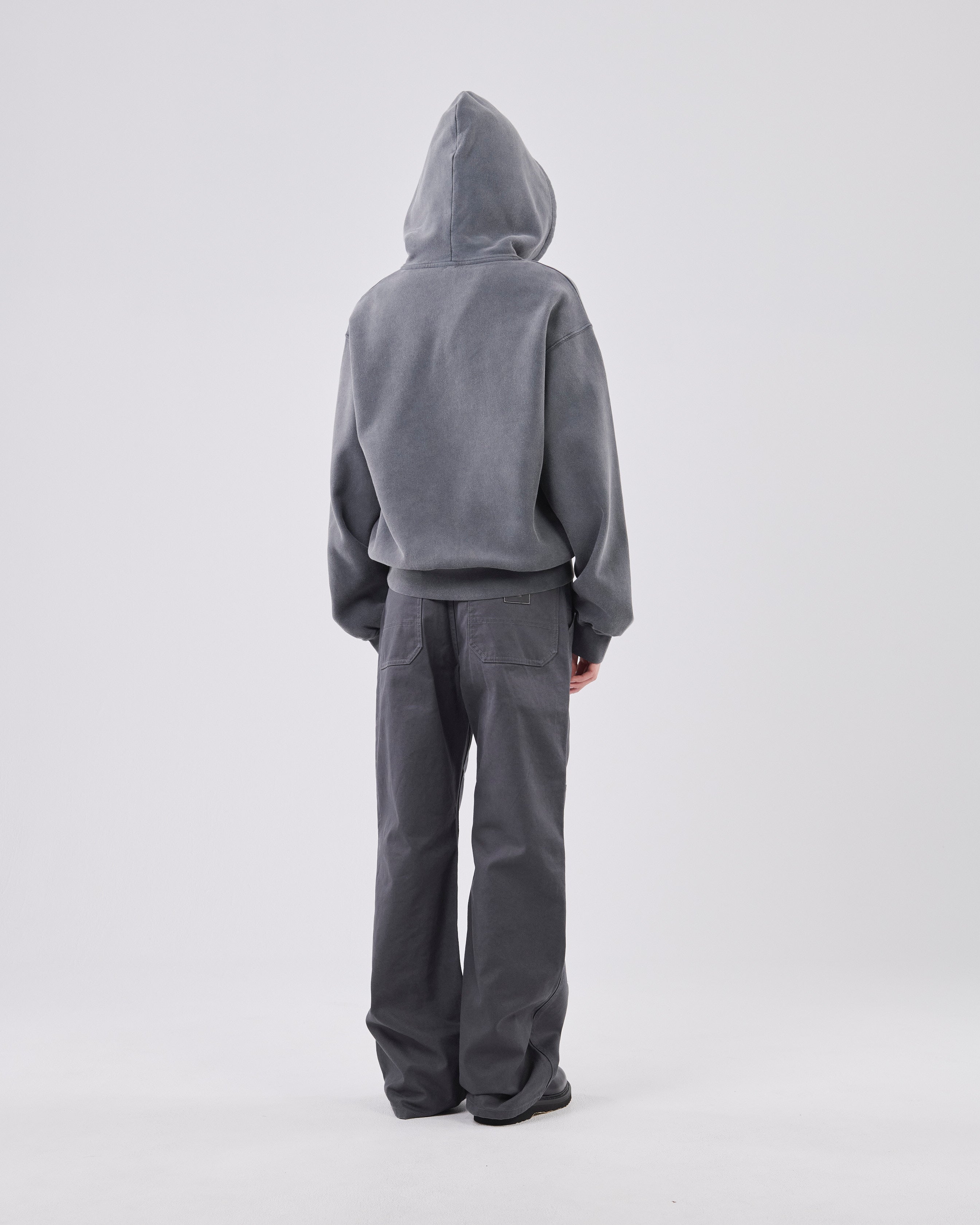 Zip Hoodie Crossgrain 310, Midnight Fade