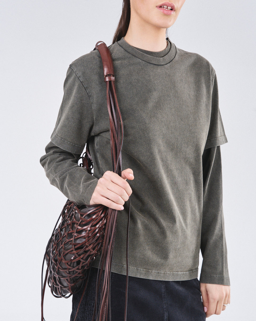 Boxy T-Shirt, Night Forest