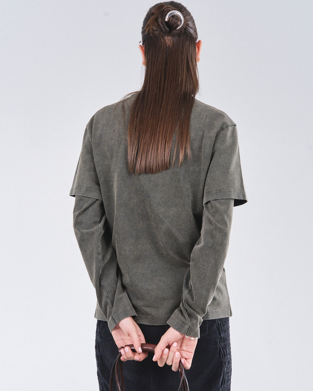 Boxy T-Shirt, Night Forest