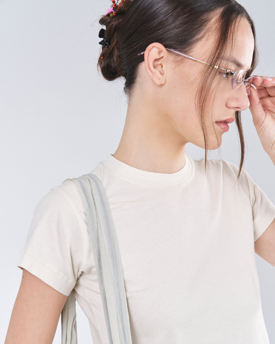 Cropped T-Shirt, Clay Dust