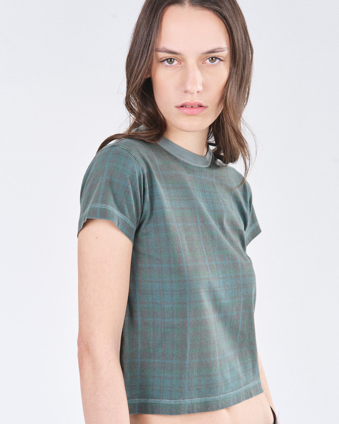 Cropped T-Shirt 135, Goblin Tartan Atelier E.B