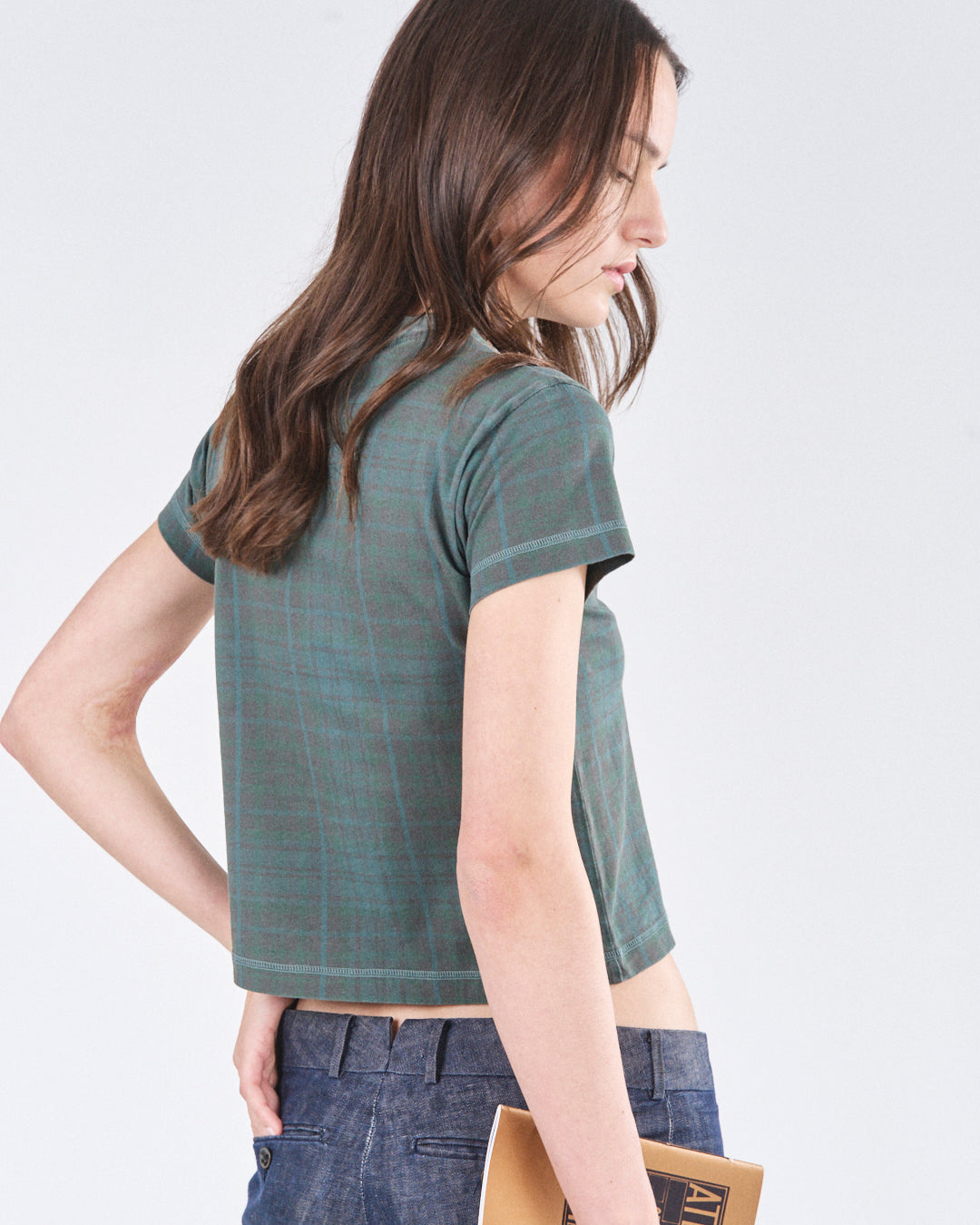 Cropped T-Shirt 135, Goblin Tartan Atelier E.B