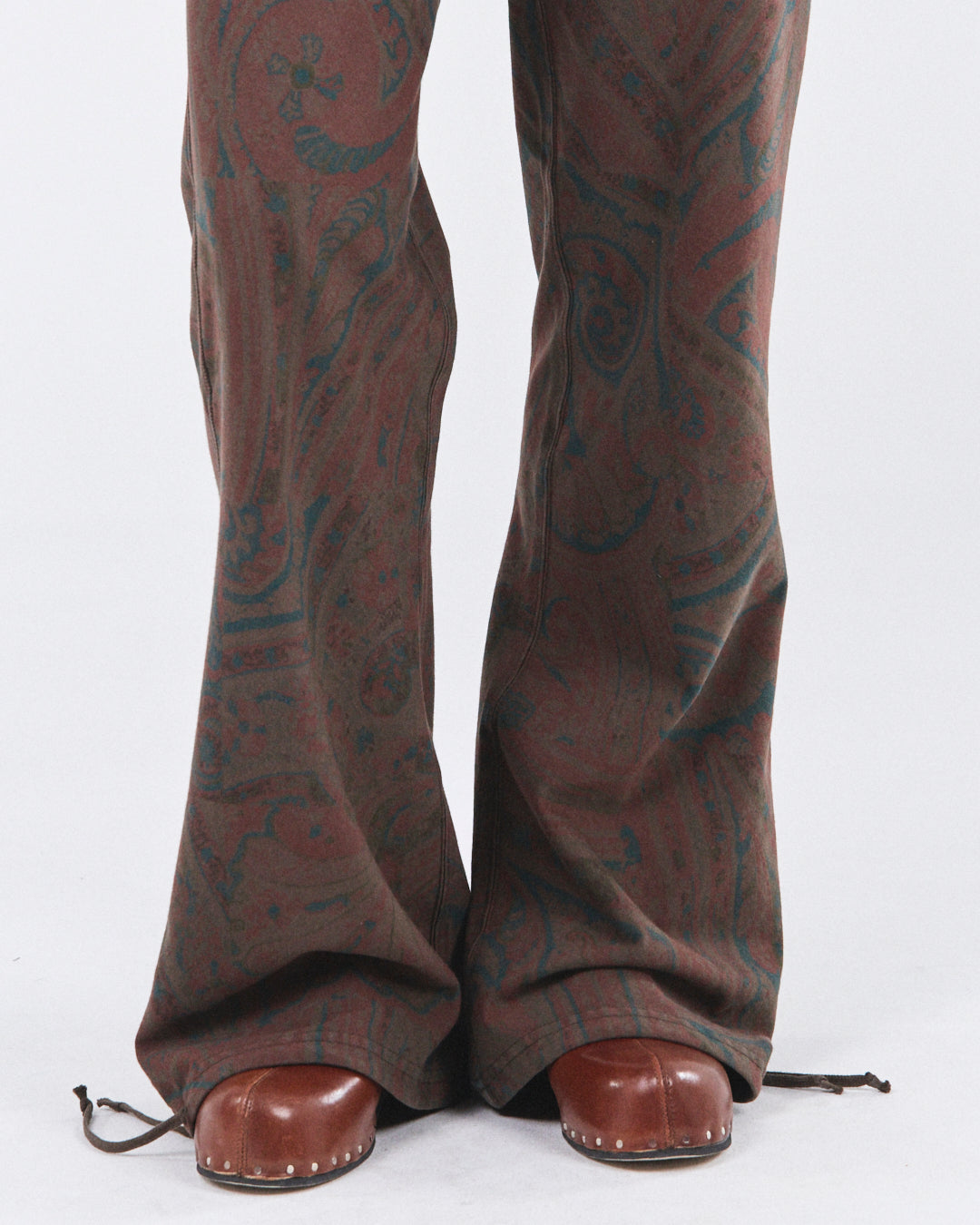 Lounge Pants 270, Cocoa Paisley Atelier E.B