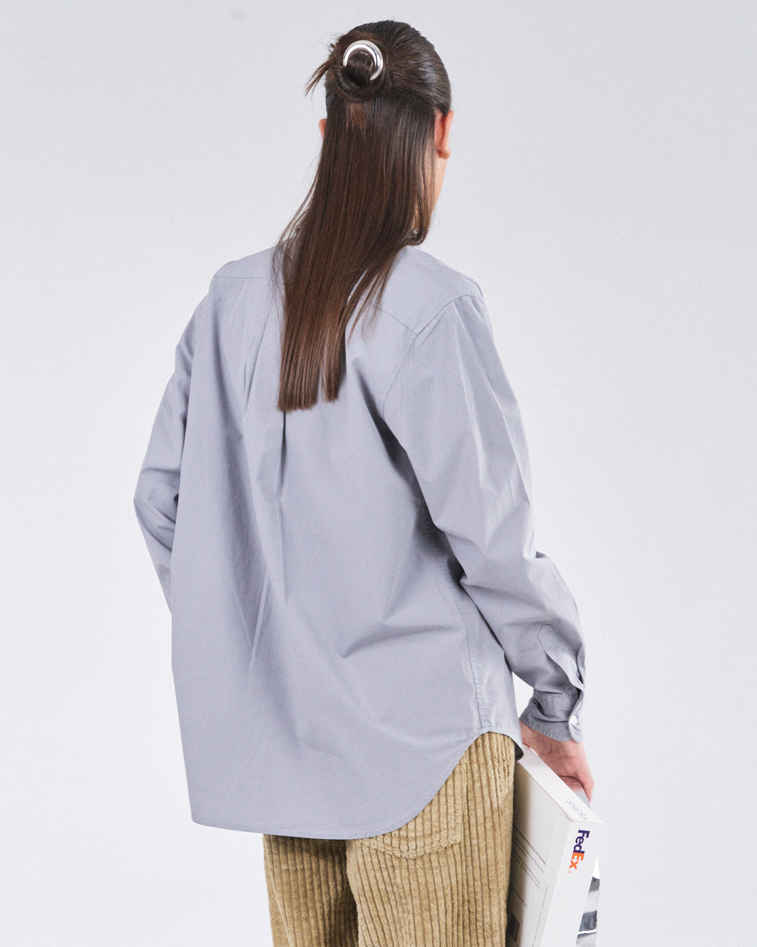 Shark Collar Shirt, Cimento