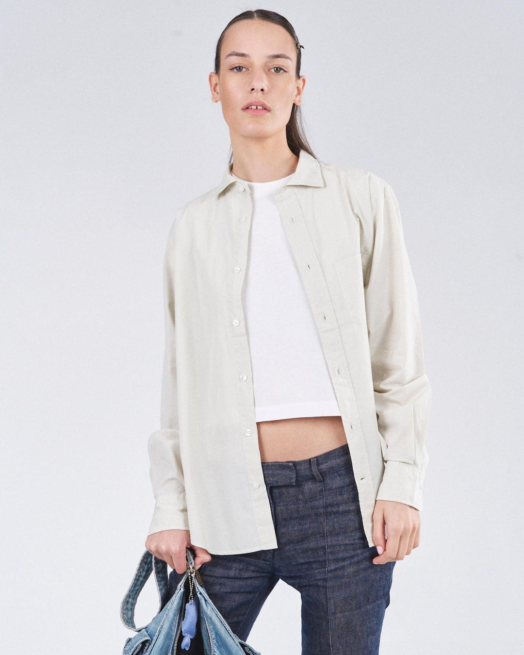 Shark Collar Shirt, Clay Dust