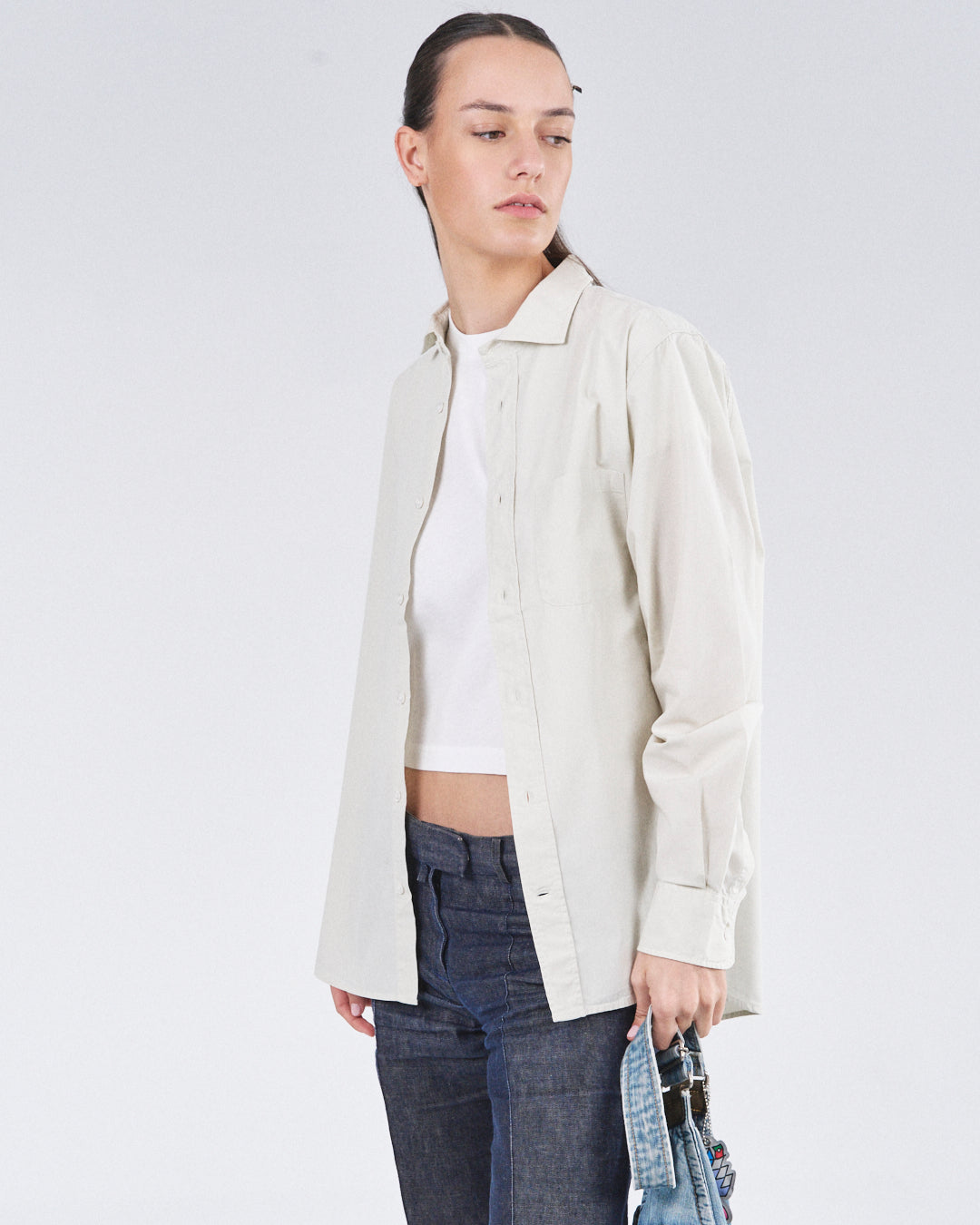 Shark Collar Shirt, Clay Dust