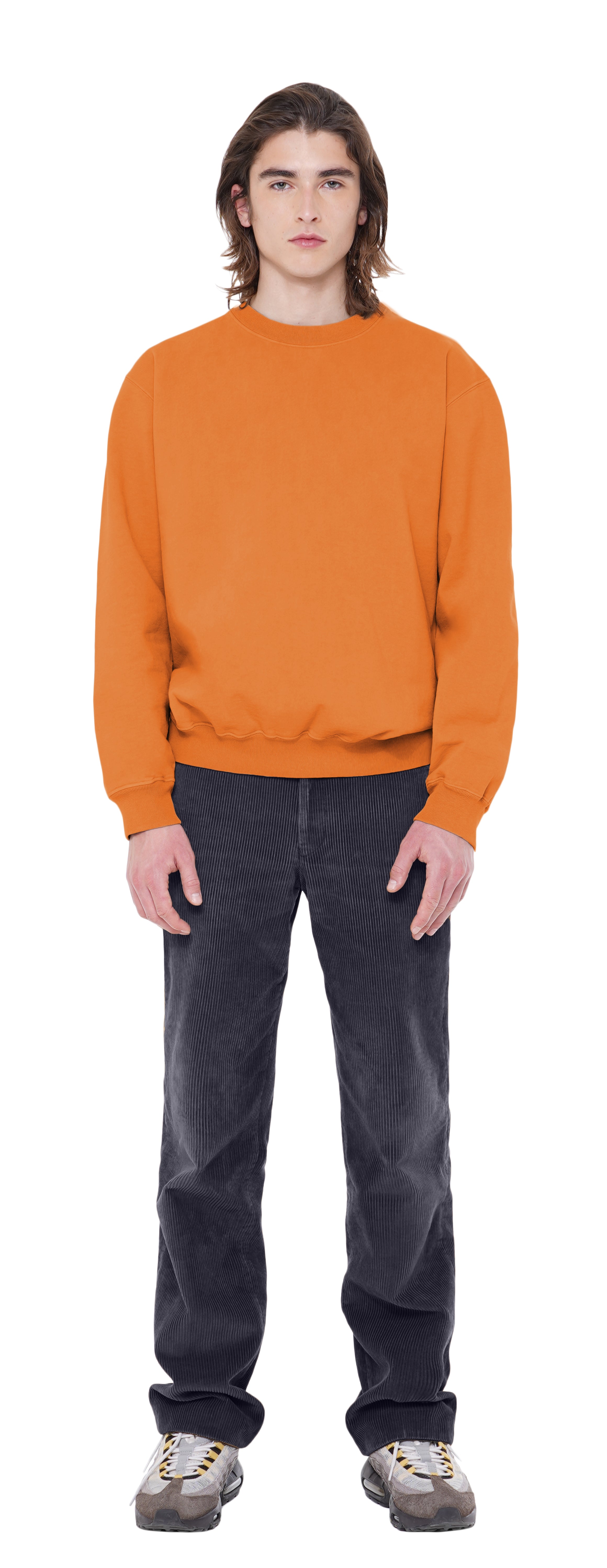 Classic Sweatshirt, Deep Burtuqāl