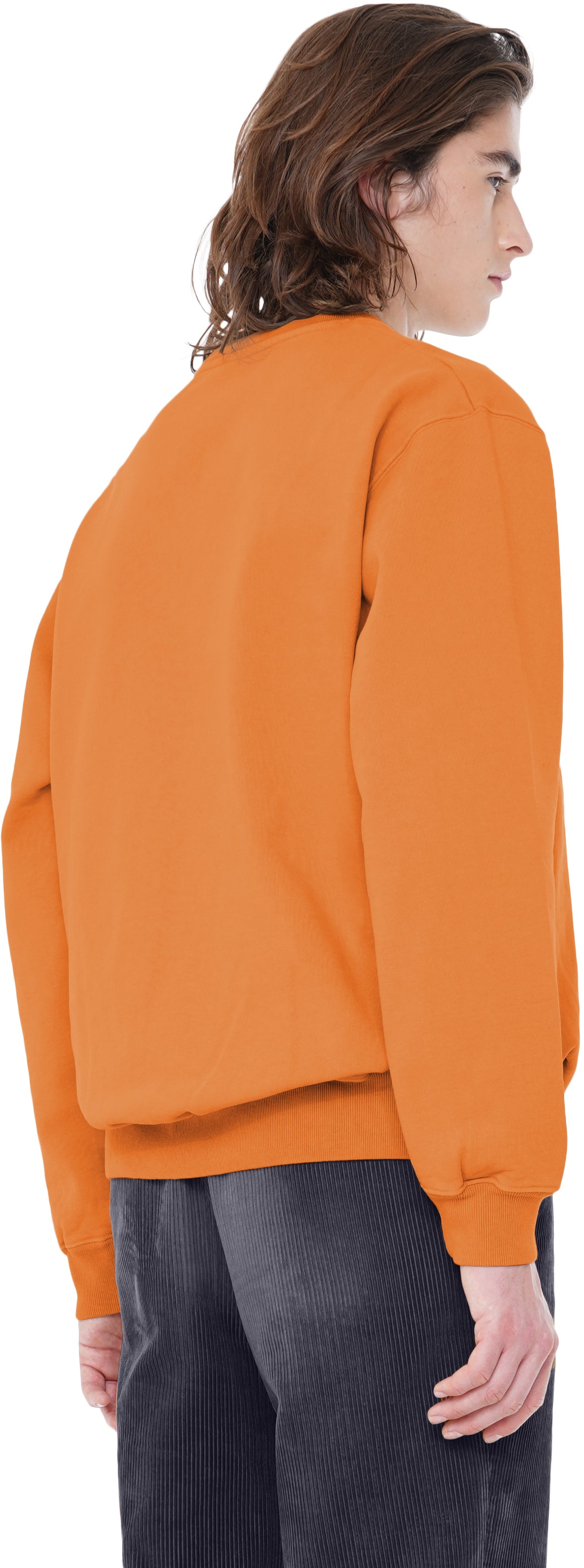 Classic Sweatshirt, Deep Burtuqāl