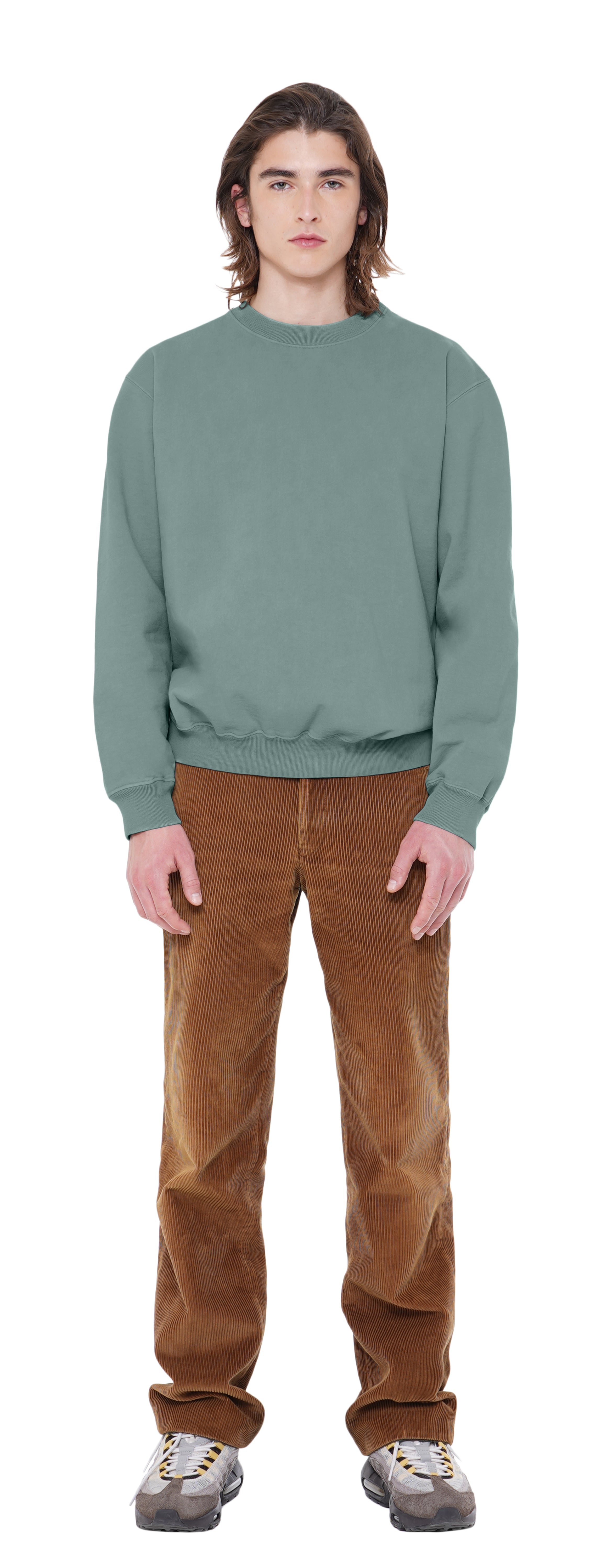 Classic Sweatshirt Crossgrain, Pine Fall