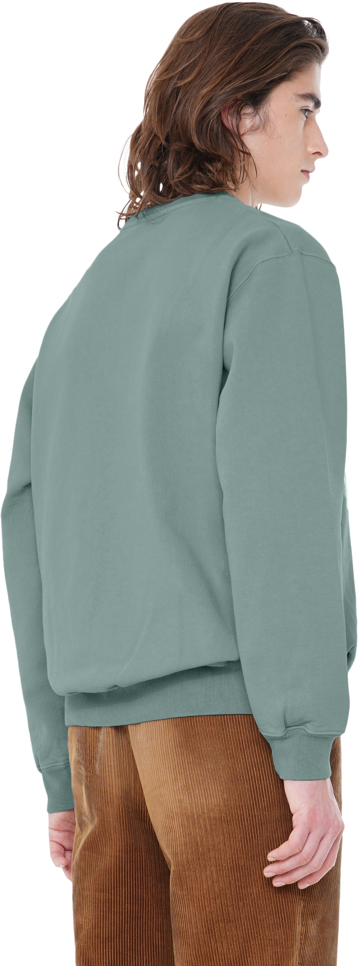 Classic Sweatshirt Crossgrain, Pine Fall