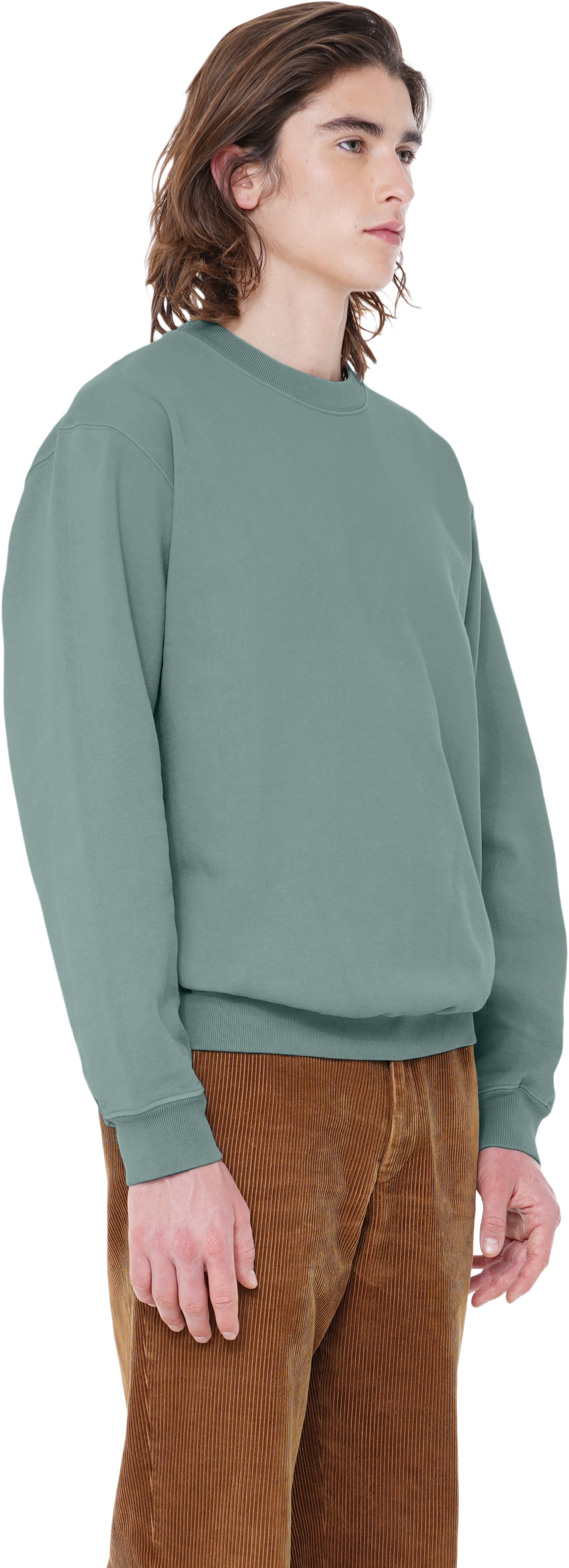 Classic Sweatshirt Crossgrain, Pine Fall