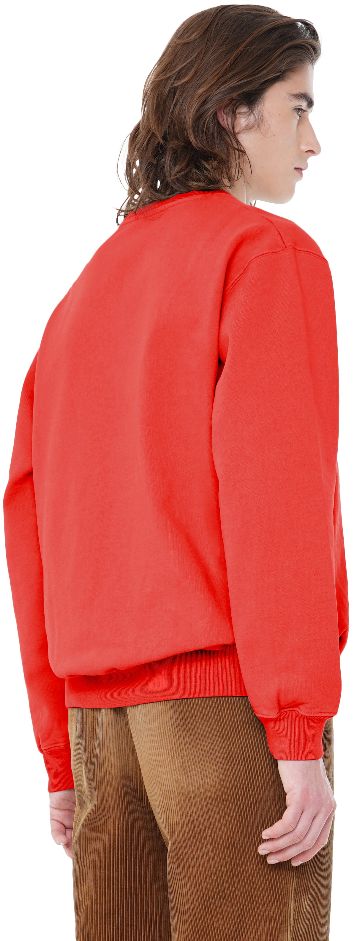 Classic Sweatshirt Crossgrain, Scarlet Sol