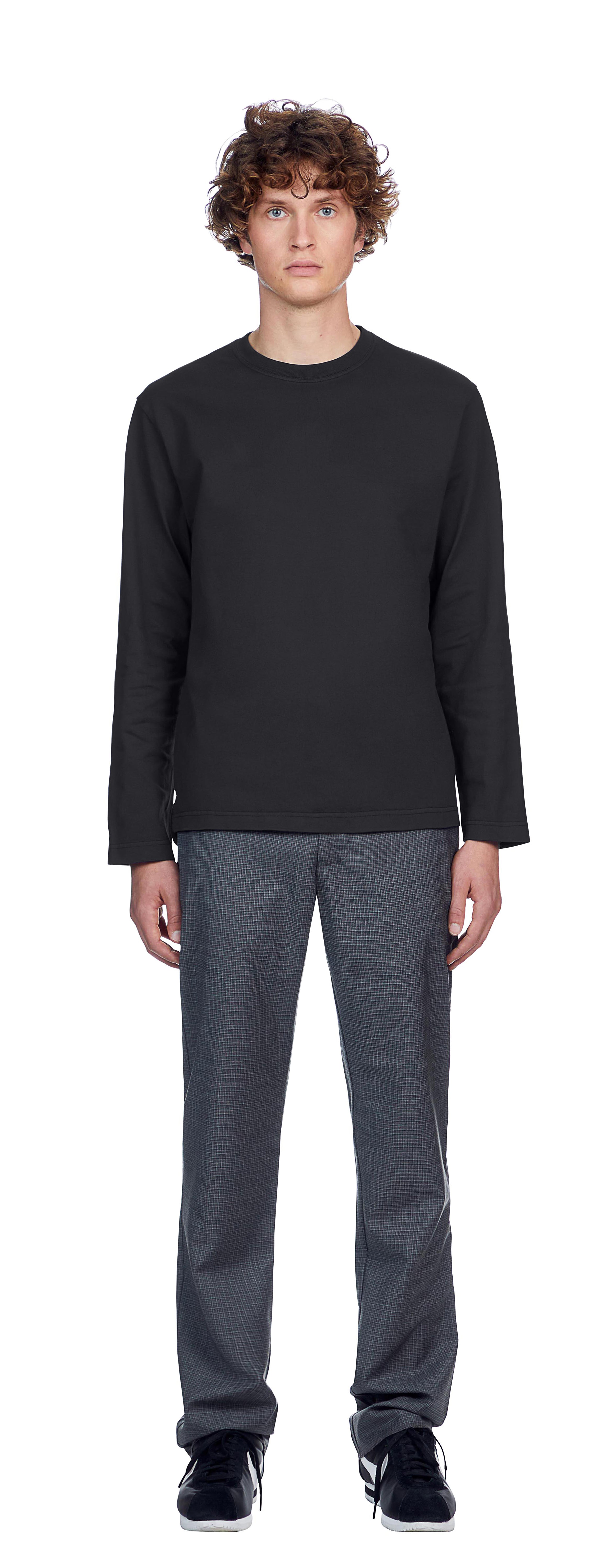 Boxy Longsleeve, True Black