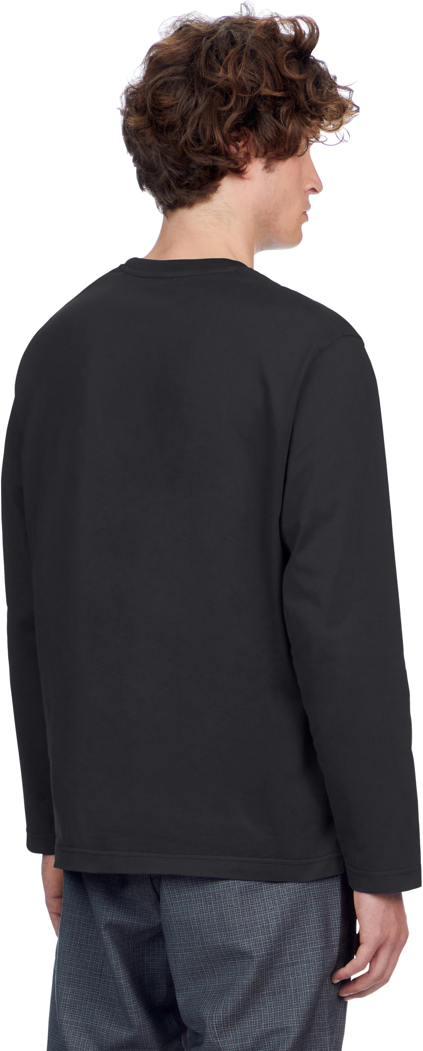 Boxy Longsleeve, True Black