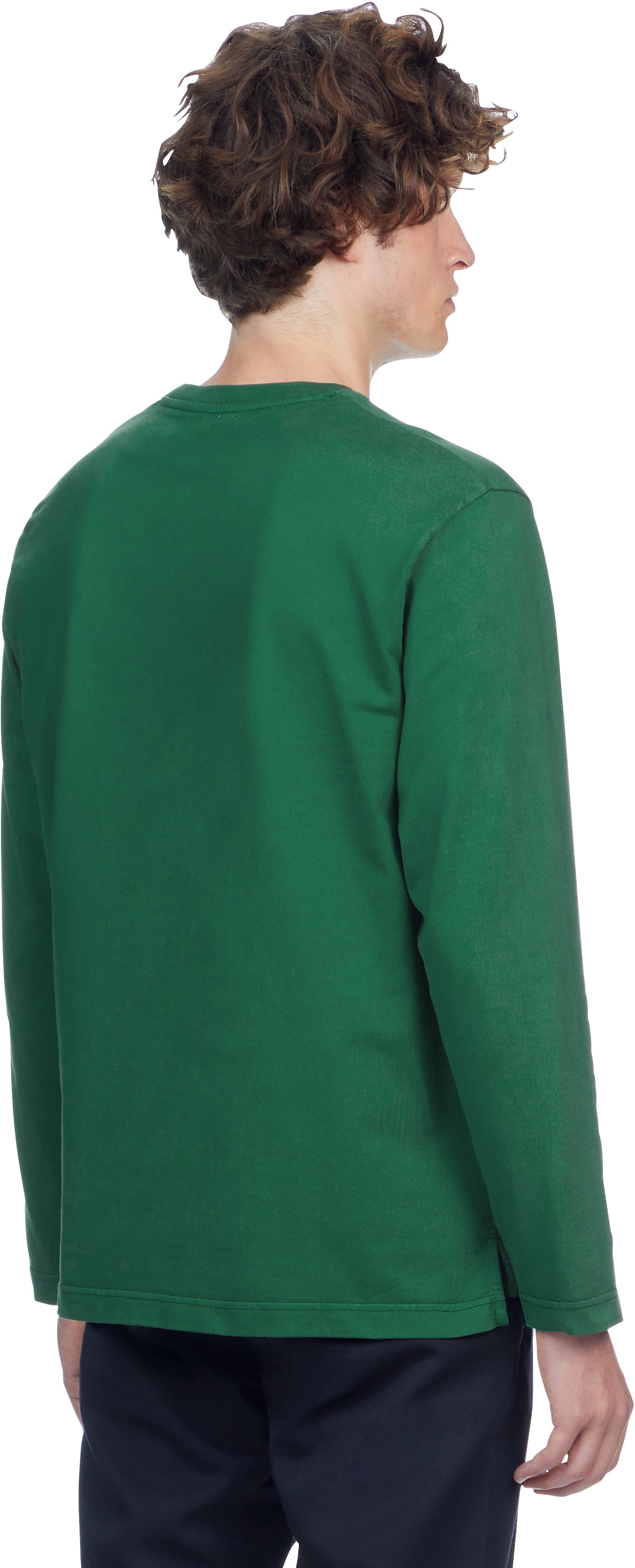 Boxy Longsleeve, Cedro Green