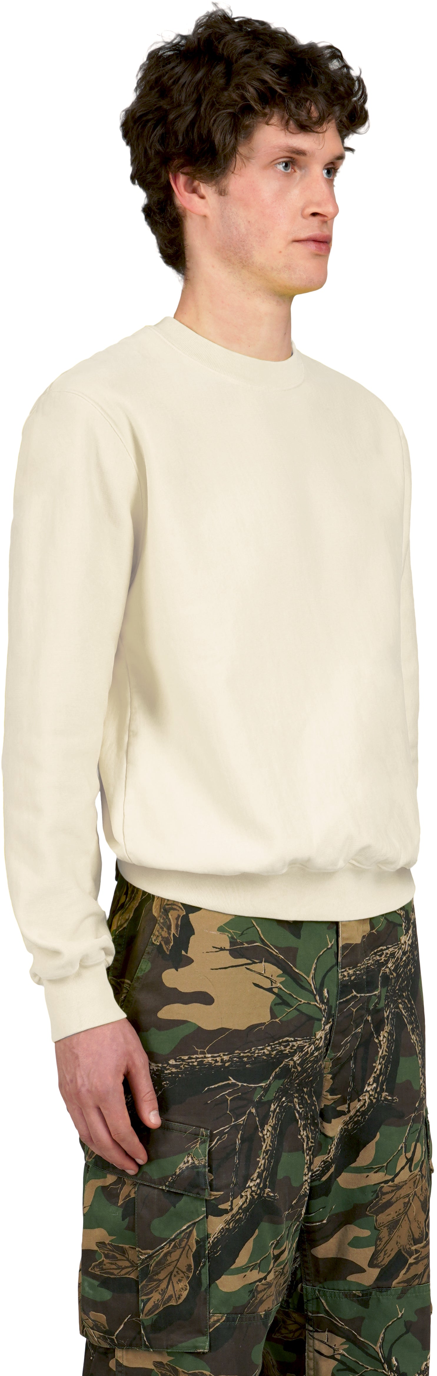 Classic Sweatshirt Crossgrain, Nata
