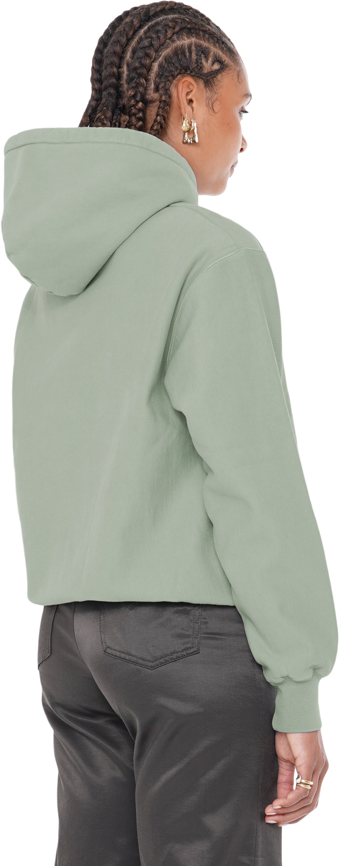 Classic Hoodie Crossgrain, Kelp Forest