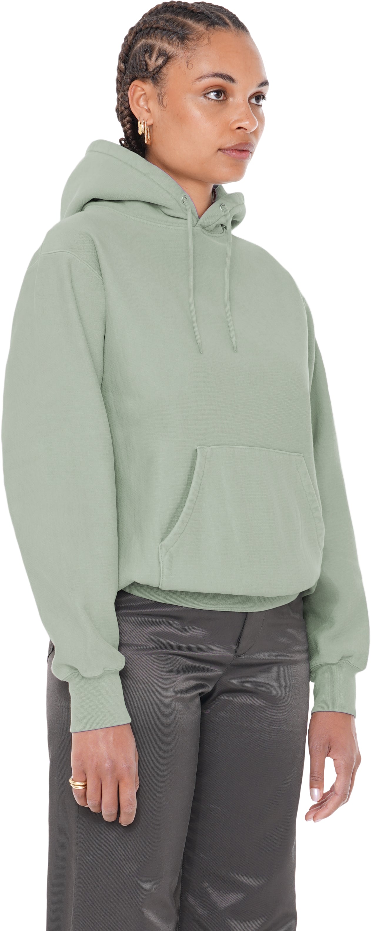 Classic Hoodie Crossgrain, Kelp Forest
