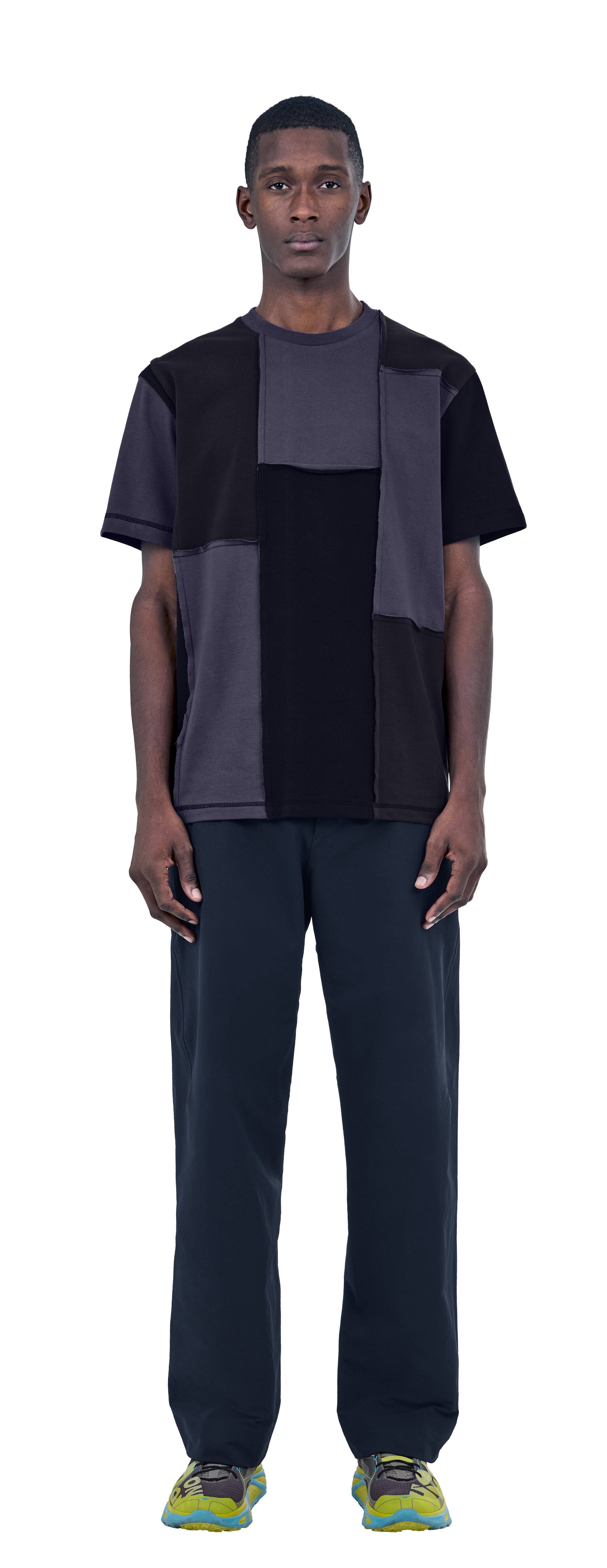 Boxy T-Shirt Patchwork, Ocean Puzzle