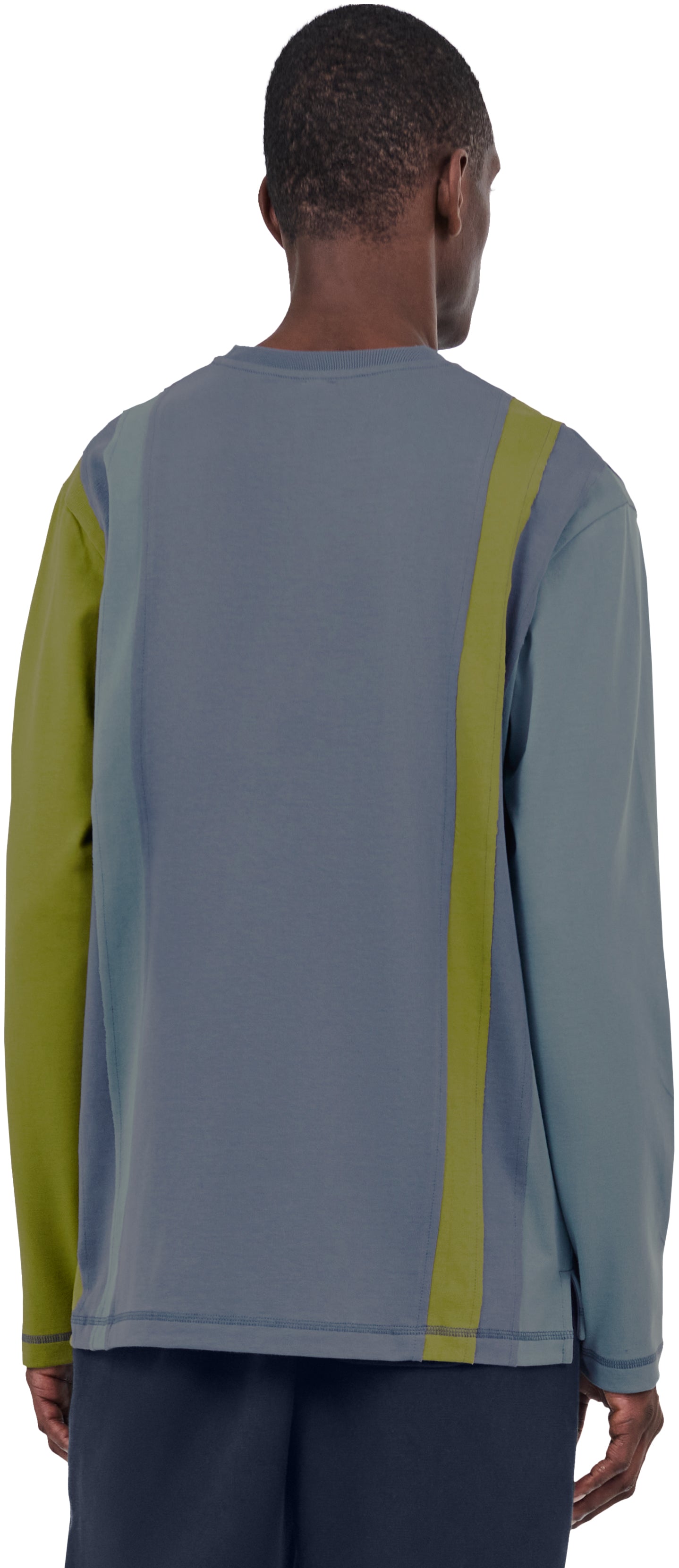 Boxy Longsleeve Patchwork, Mossy Quilt