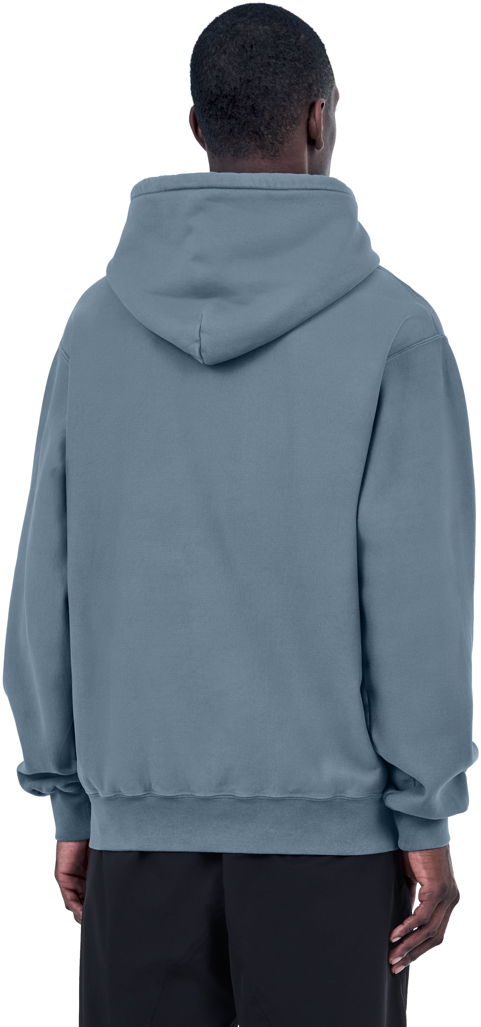 Classic Hoodie Crossgrain, Blue Slate