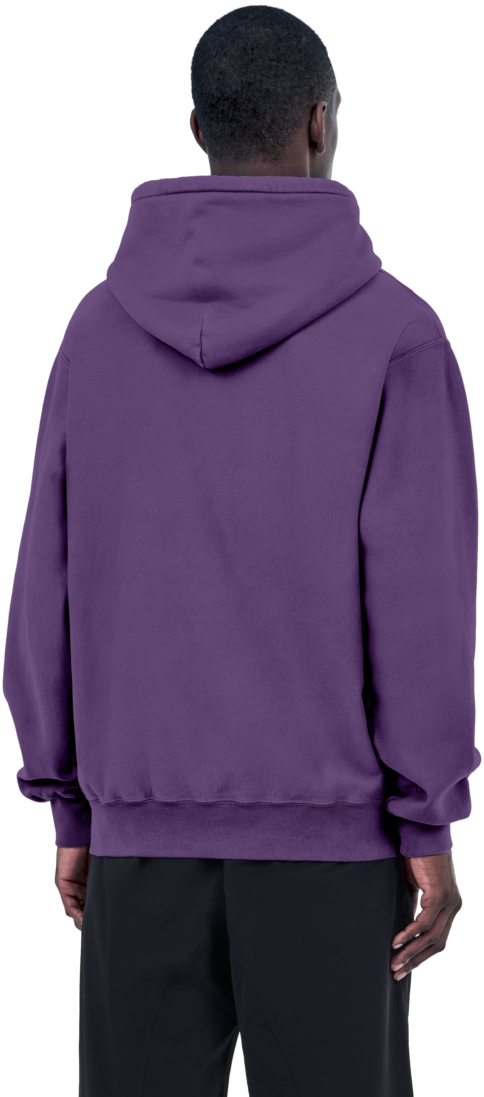 Classic Hoodie Crossgrain, Purple Dawn