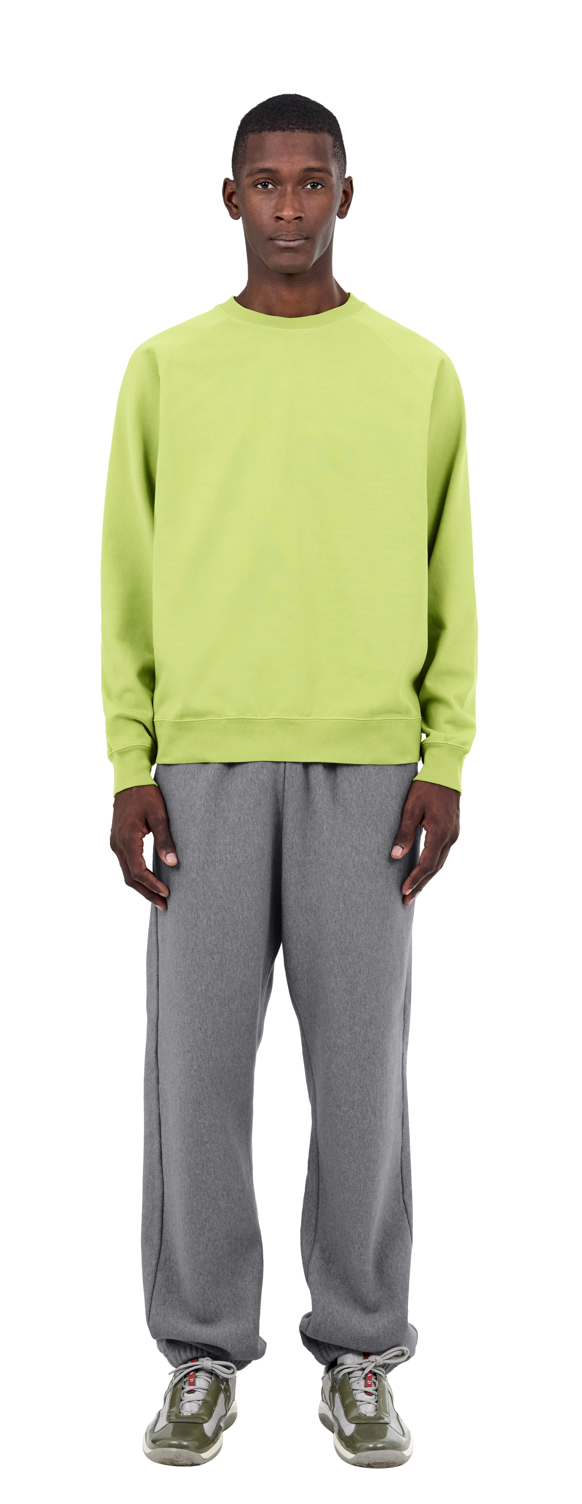 Raglan Sweatshirt, Trevo Leaf
