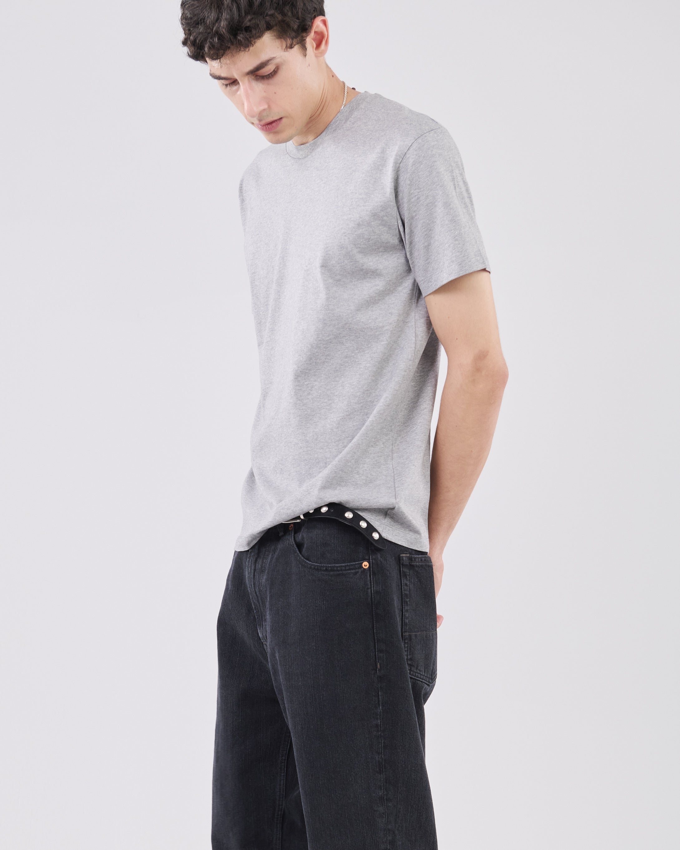 Classic T-Shirt, Grey Mescla