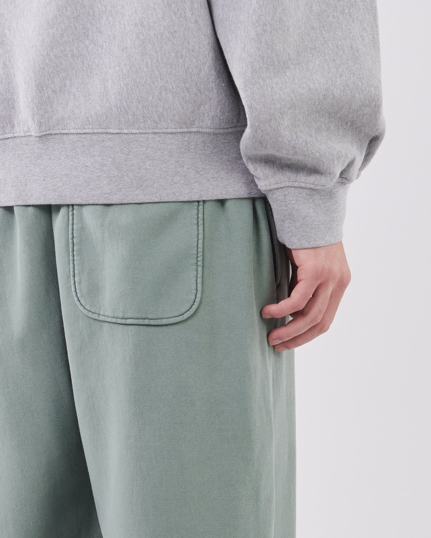 Oversized Sweatpants Crossgrain 310, Hazy Sage
